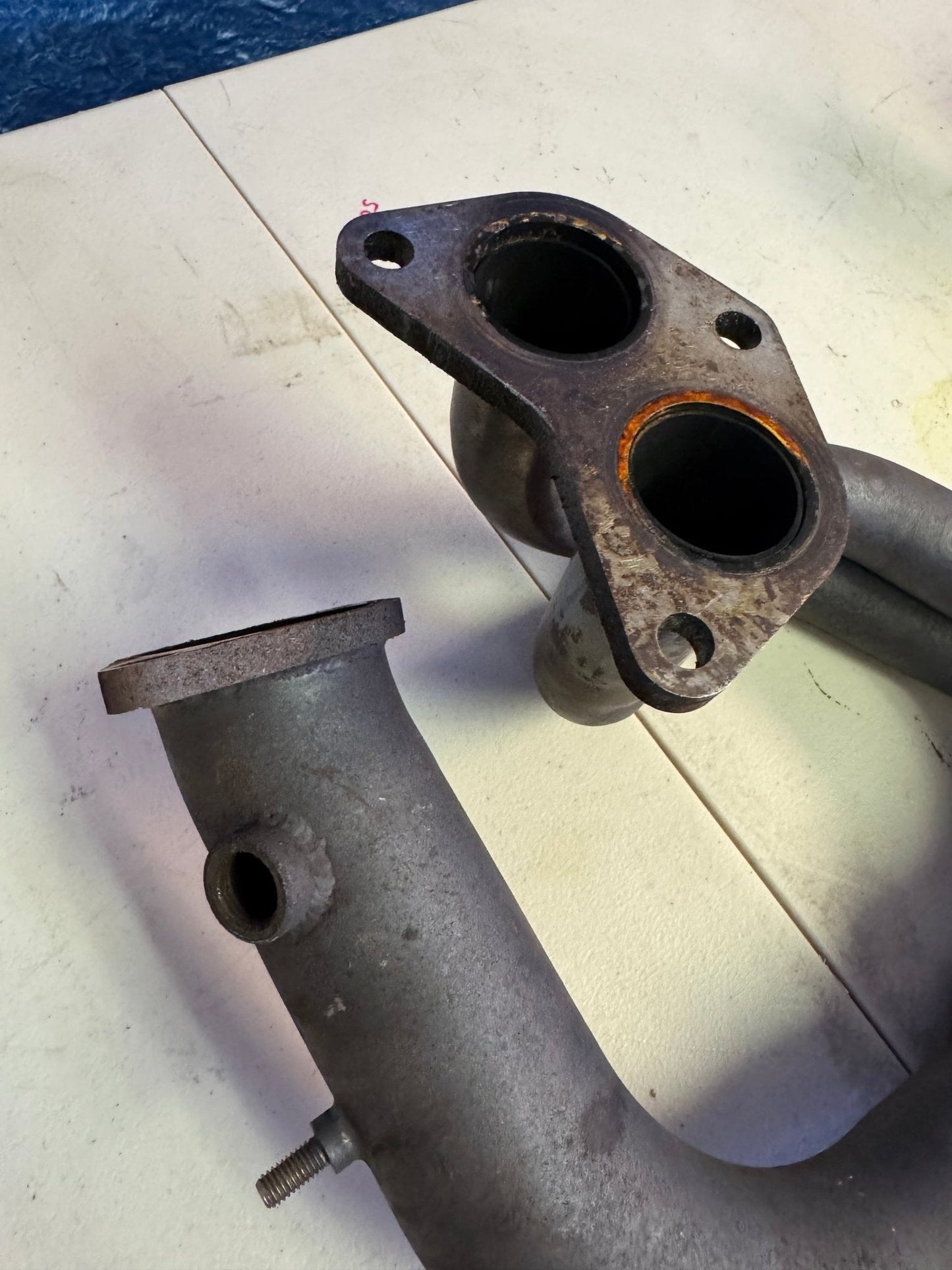 AFE Power Long Tube Exhaust Headers For Subaru 04-21 WRX/STi Cracked At Collector