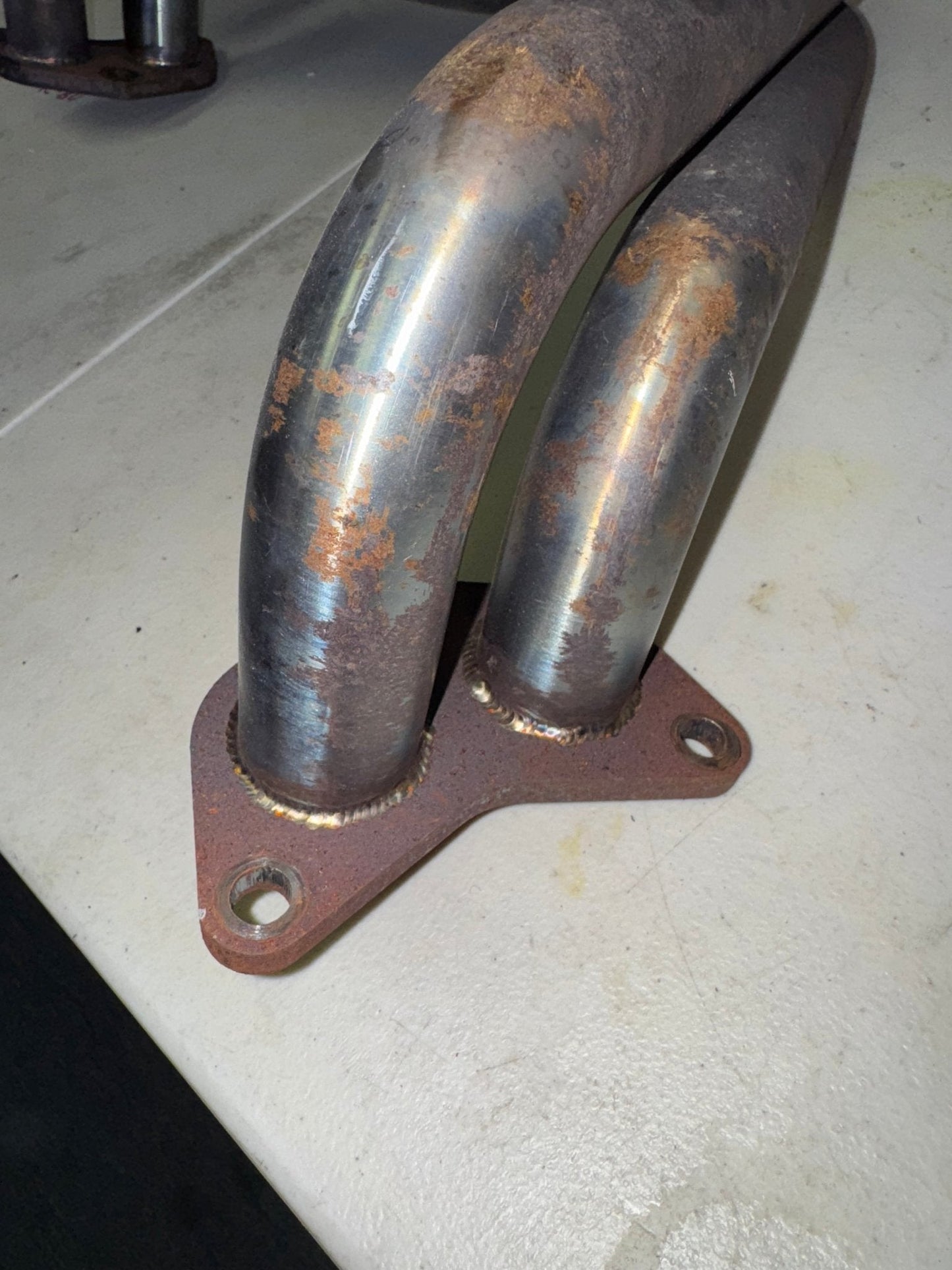 AFE Power Long Tube Exhaust Headers For Subaru 04-21 WRX/STi Cracked At Collector