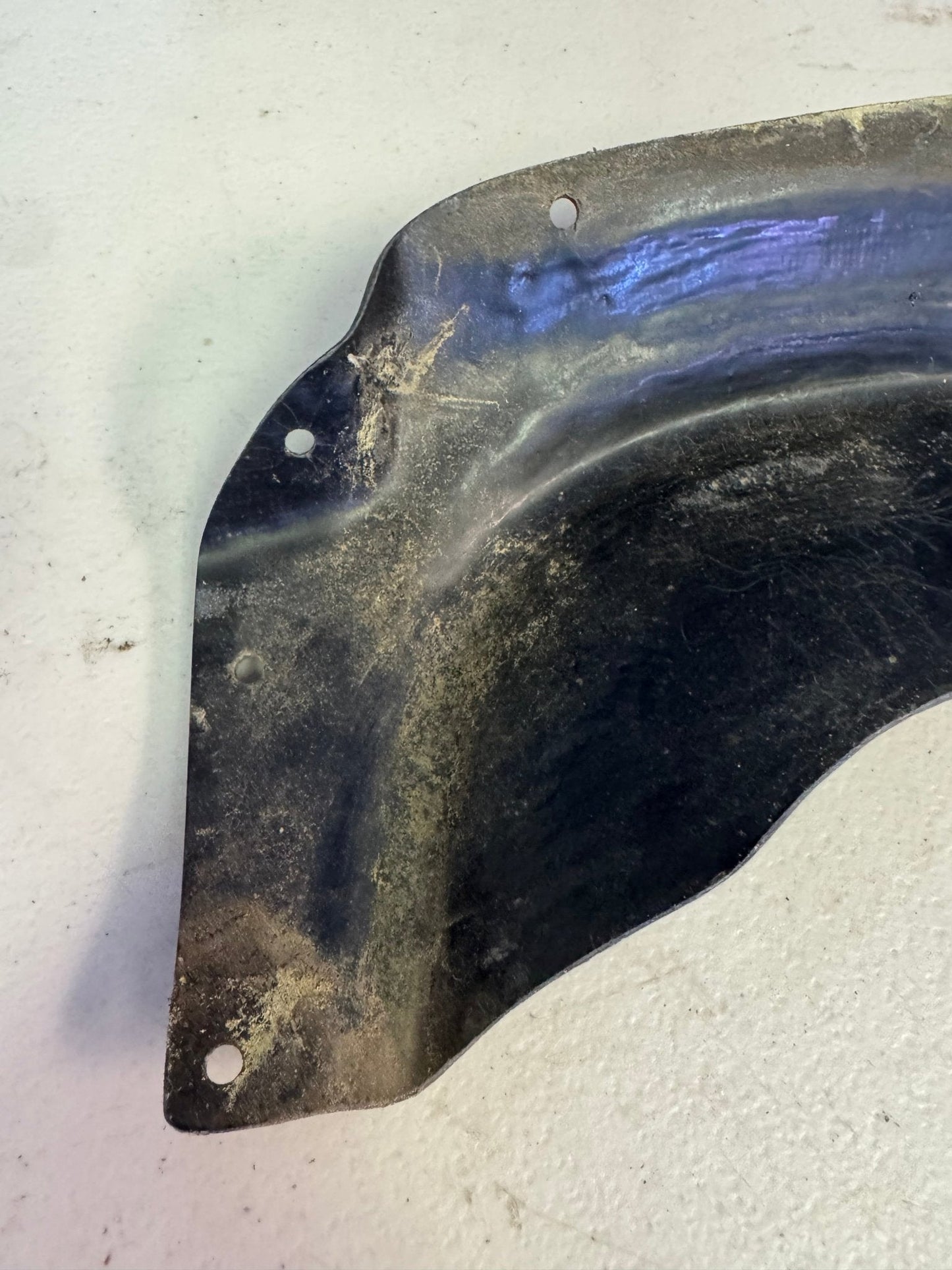 Carbon Fiber Exhaust Bumper Heatshield For Subaru 04-07 WRX/STi