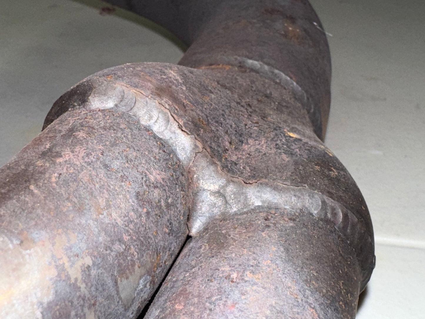 AFE Power Long Tube Exhaust Headers For Subaru 04-21 WRX/STi Cracked At Collector