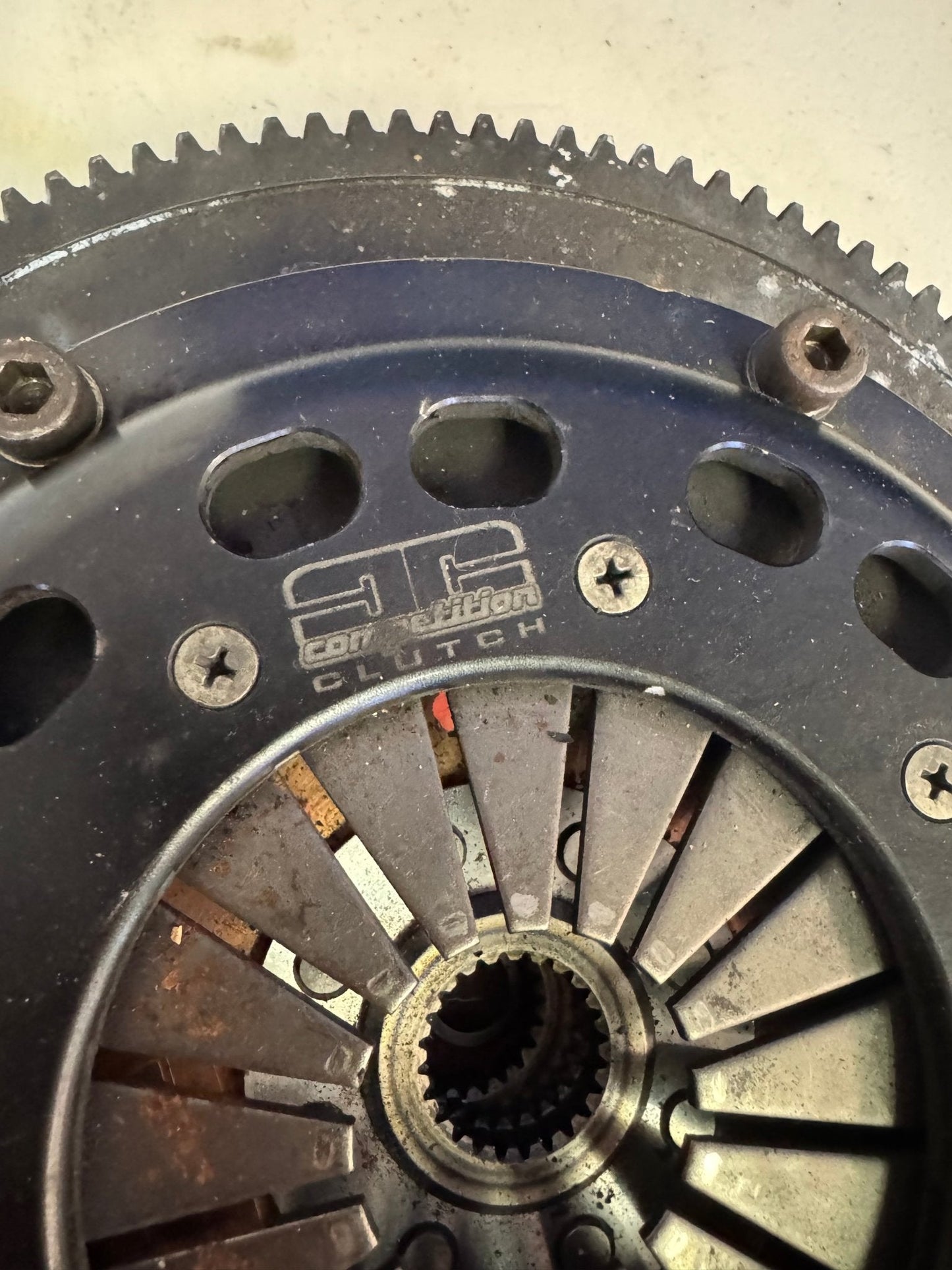 COMPETITION Triple Disc Clutch Kit For Subaru STi 04-21 Competition With Flywheel Six Speed