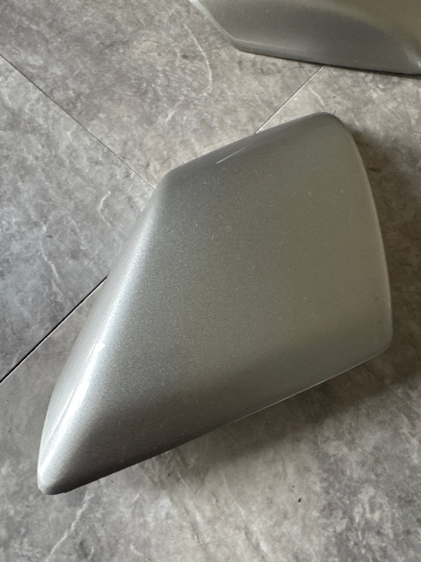 06-07 Subaru STI OEM Roof Vane Wing Covers Silver Grey Metallic SGM