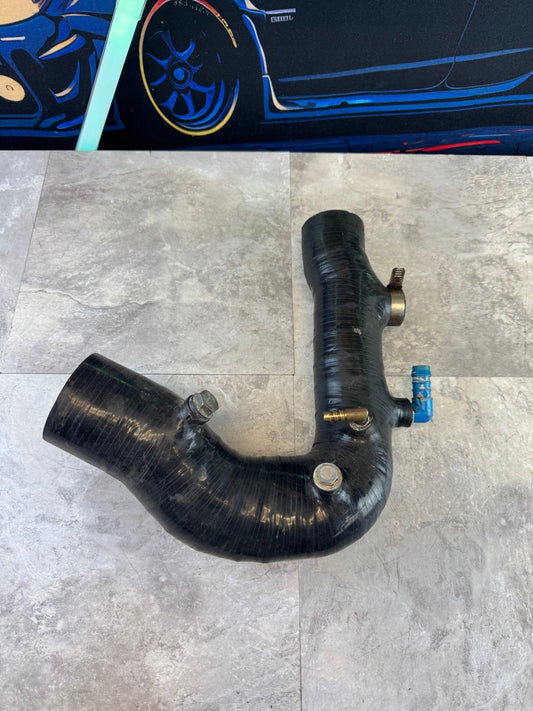 AVO Induction Silicone Turbo Inlet For Subaru 02-07 WRX / 04-07 STi In Black