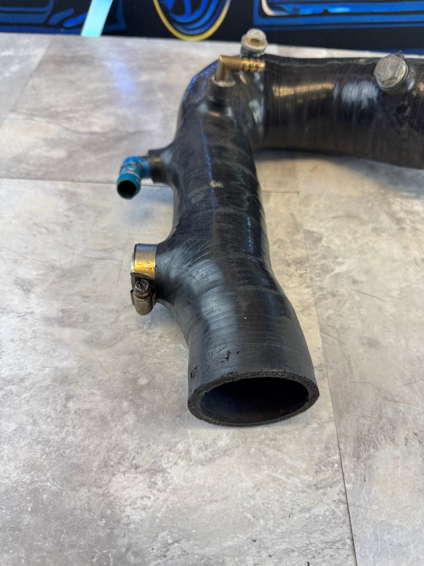 AVO Induction Silicone Turbo Inlet For Subaru 02-07 WRX / 04-07 STi In Black