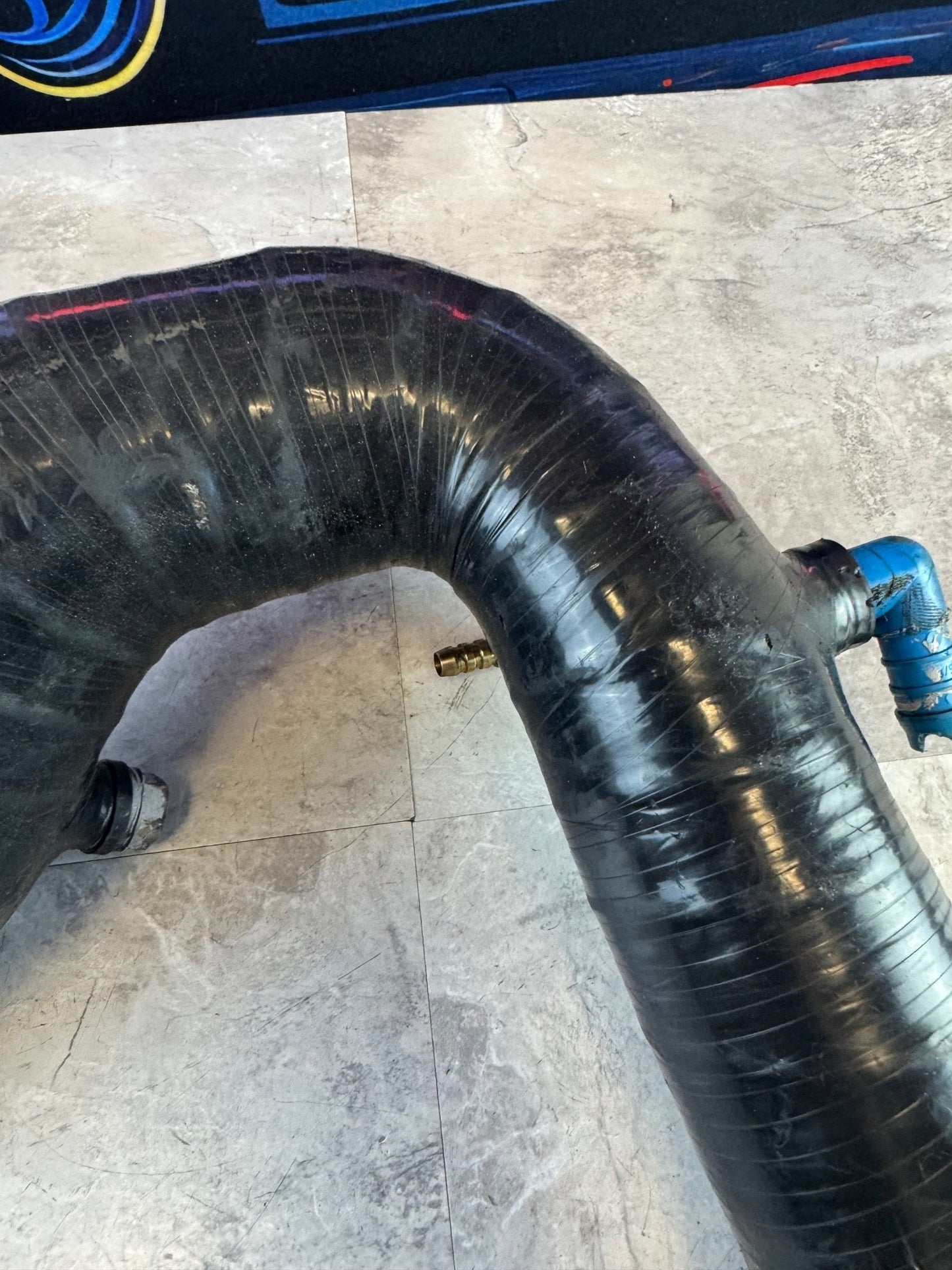 AVO Induction Silicone Turbo Inlet For Subaru 02-07 WRX / 04-07 STi In Black