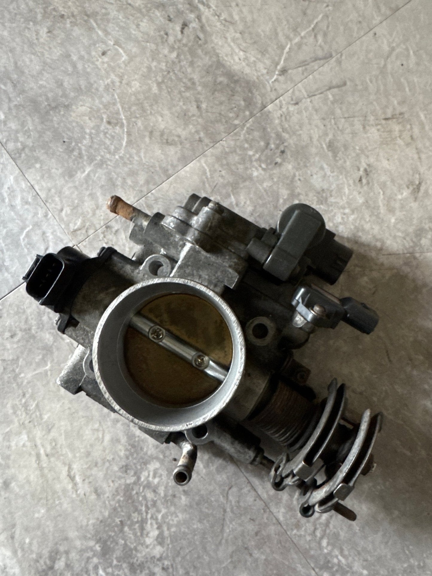 Subaru OEM 2002-2005 Subaru Impreza WRX Throttle Body Assembly Drive By Cable (2)