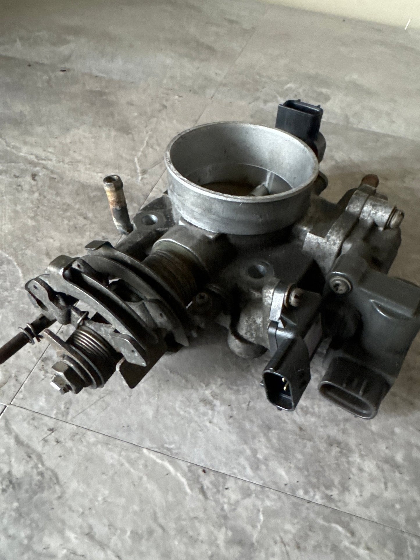 Subaru OEM 2002-2005 Subaru Impreza WRX Throttle Body Assembly Drive By Cable (2)