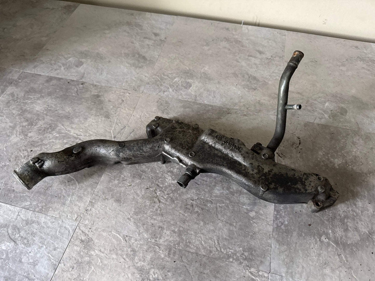 OEM 2002-2003 Subaru WRX STi Engine Coolant Crossover Assembly (2)