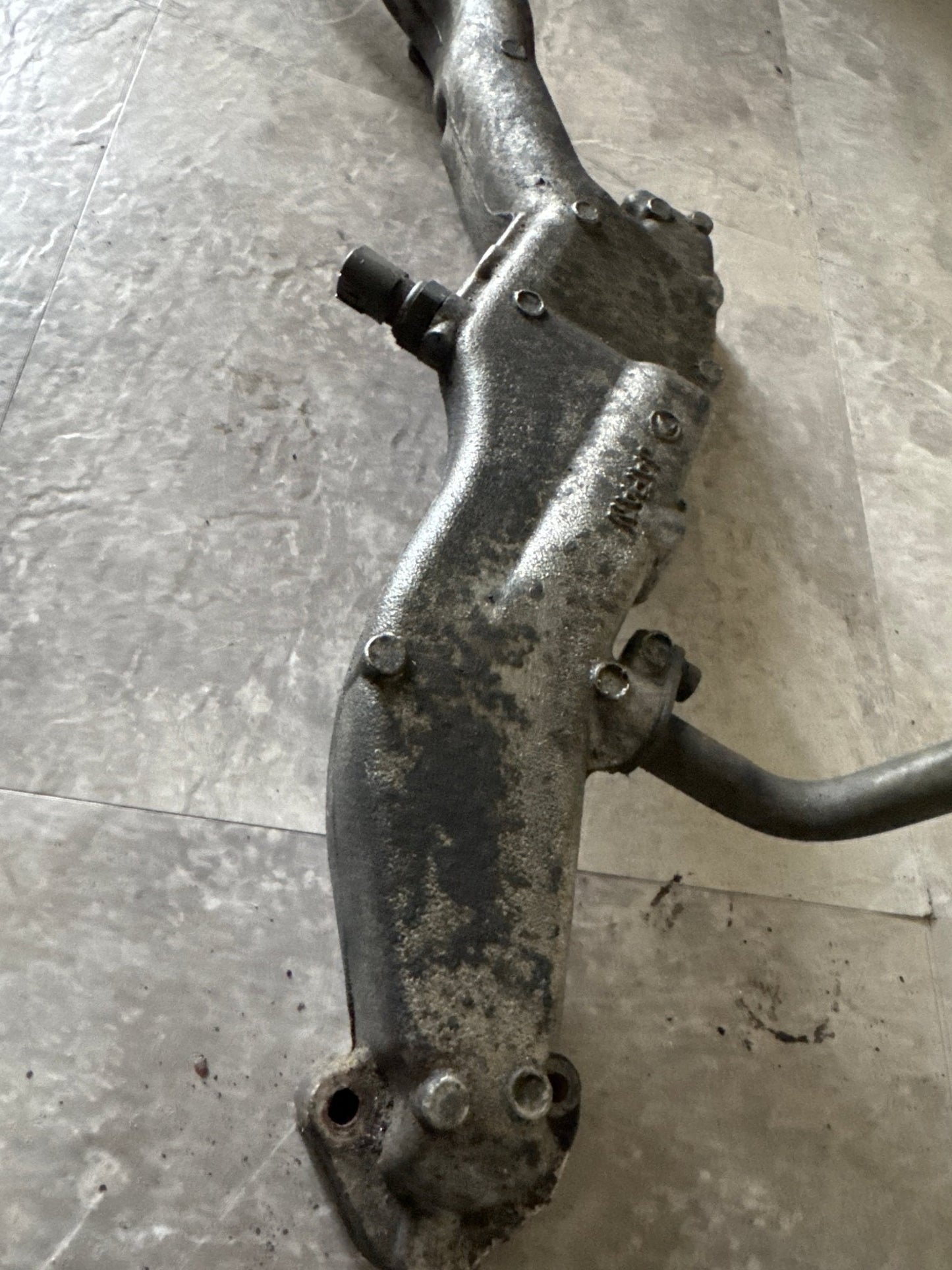 OEM 2002-2003 Subaru WRX STi Engine Coolant Crossover Assembly (2)