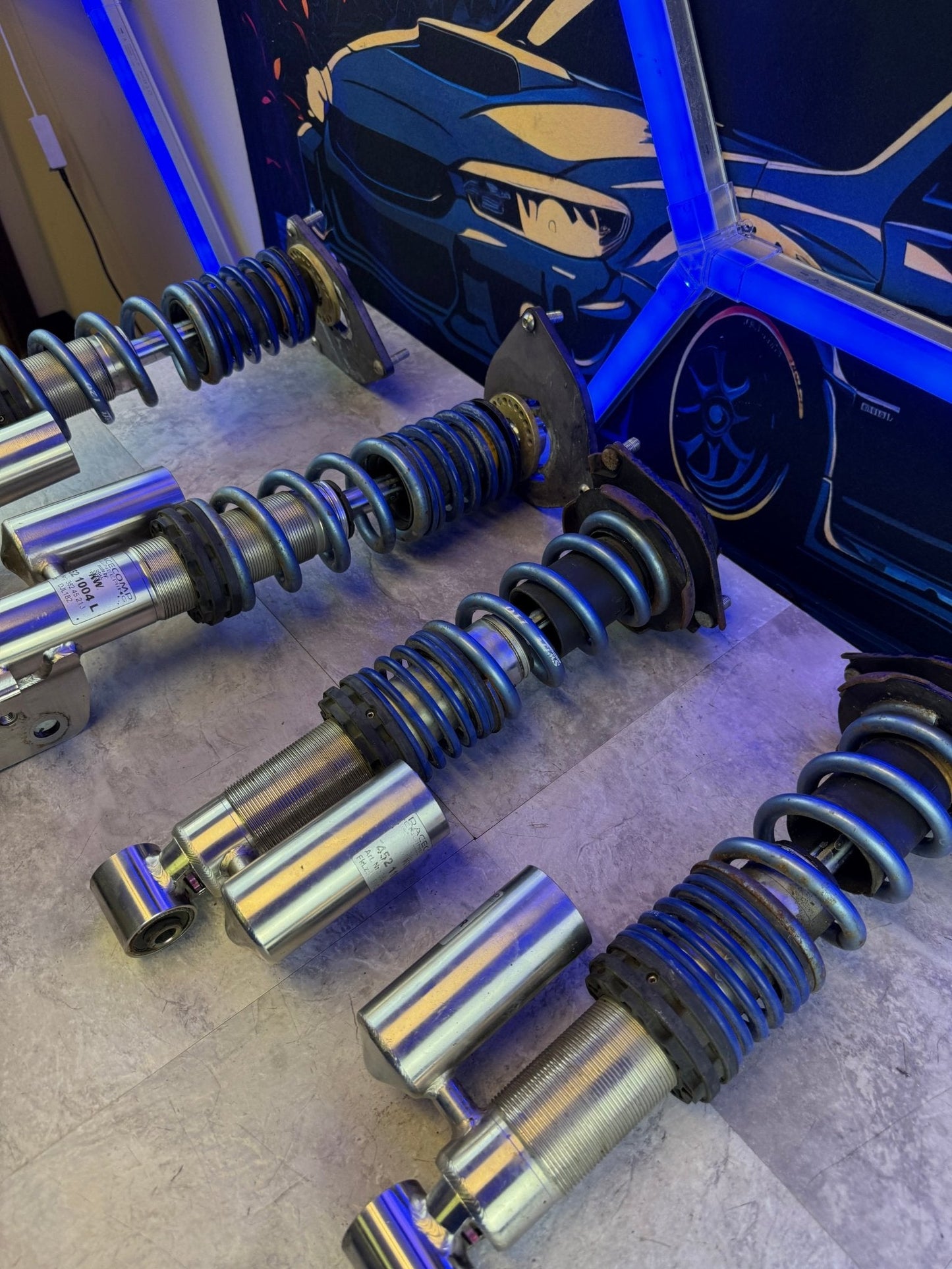 KW suspension RCE race comp engineering TARMAC 2 adjustable coilover coils coilover suspension Subaru STi 08-21 & wrx 15-21