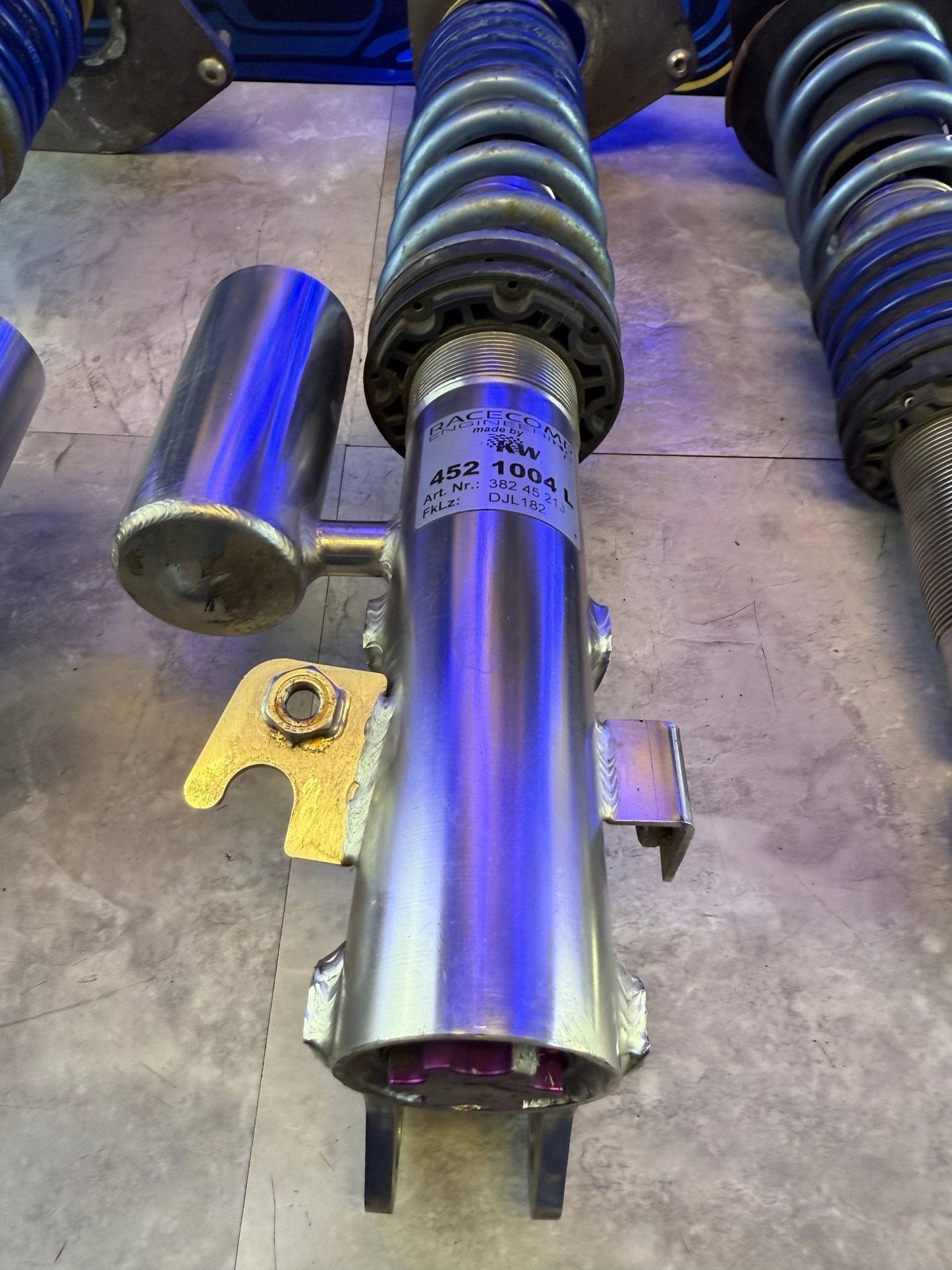 KW suspension RCE race comp engineering TARMAC 2 adjustable coilover coils coilover suspension Subaru STi 08-21 & wrx 15-21