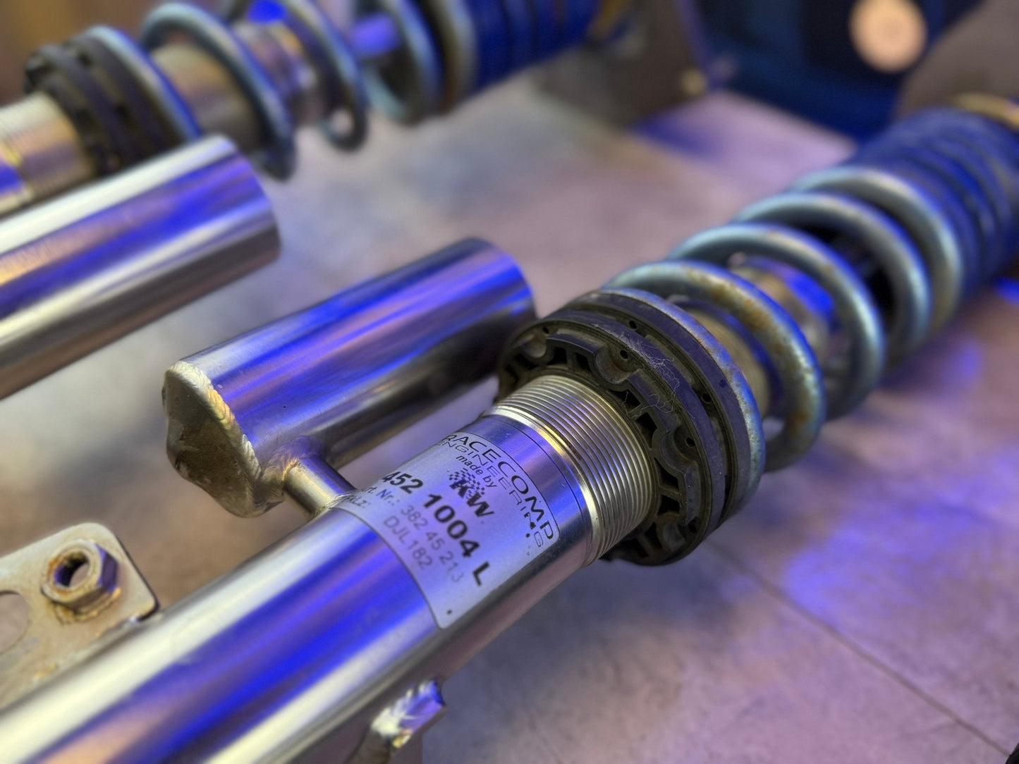 KW suspension RCE race comp engineering TARMAC 2 adjustable coilover coils coilover suspension Subaru STi 08-21 & wrx 15-21