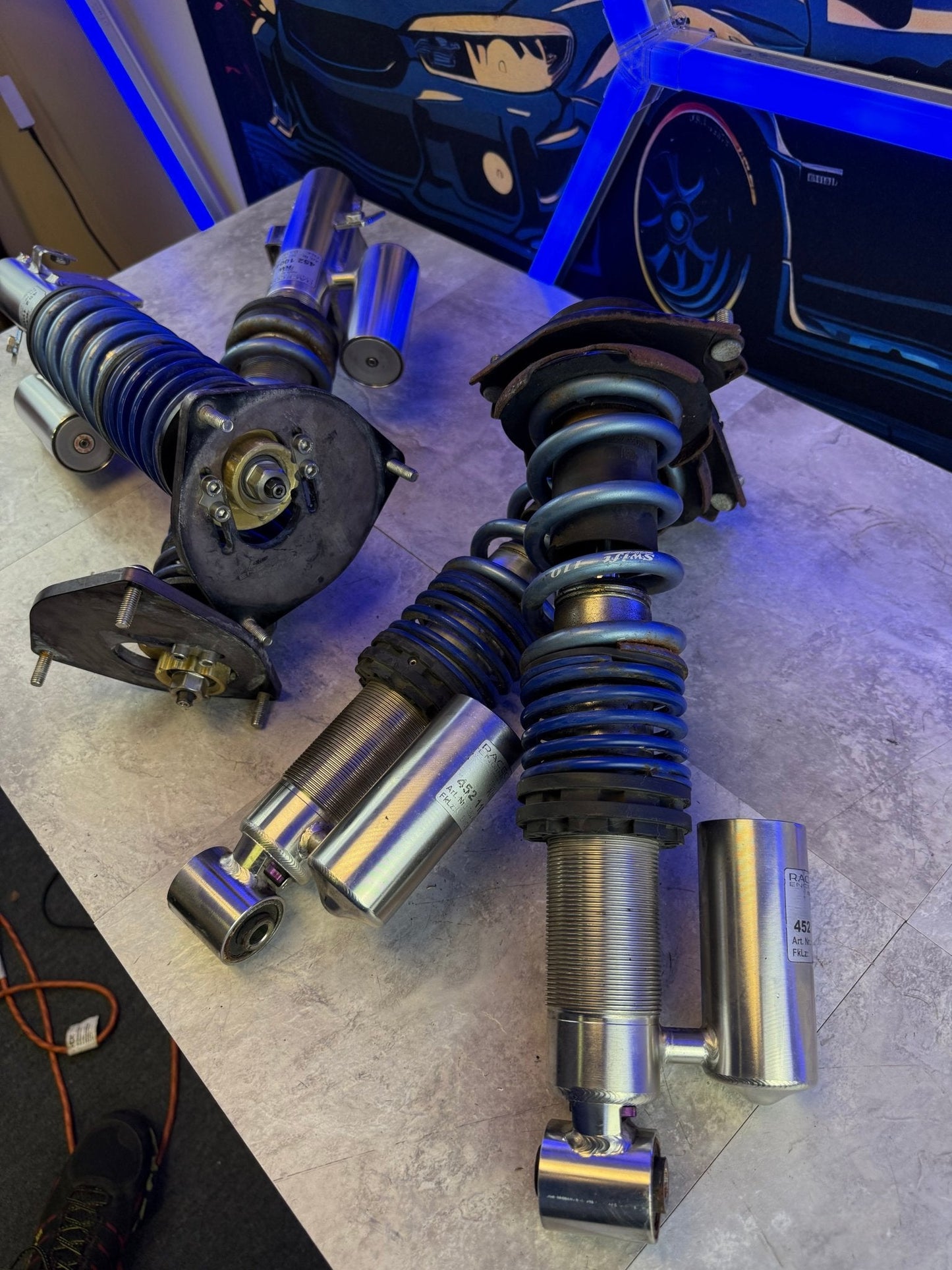 KW suspension RCE race comp engineering TARMAC 2 adjustable coilover coils coilover suspension Subaru STi 08-21 & wrx 15-21