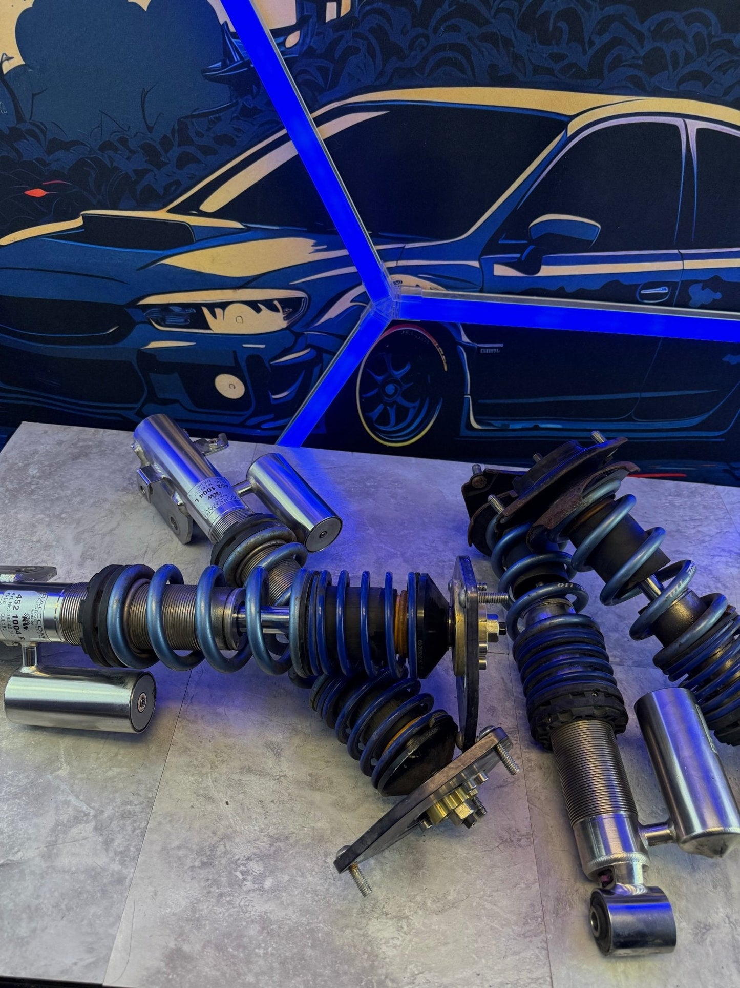 KW suspension RCE race comp engineering TARMAC 2 adjustable coilover coils coilover suspension Subaru STi 08-21 & wrx 15-21