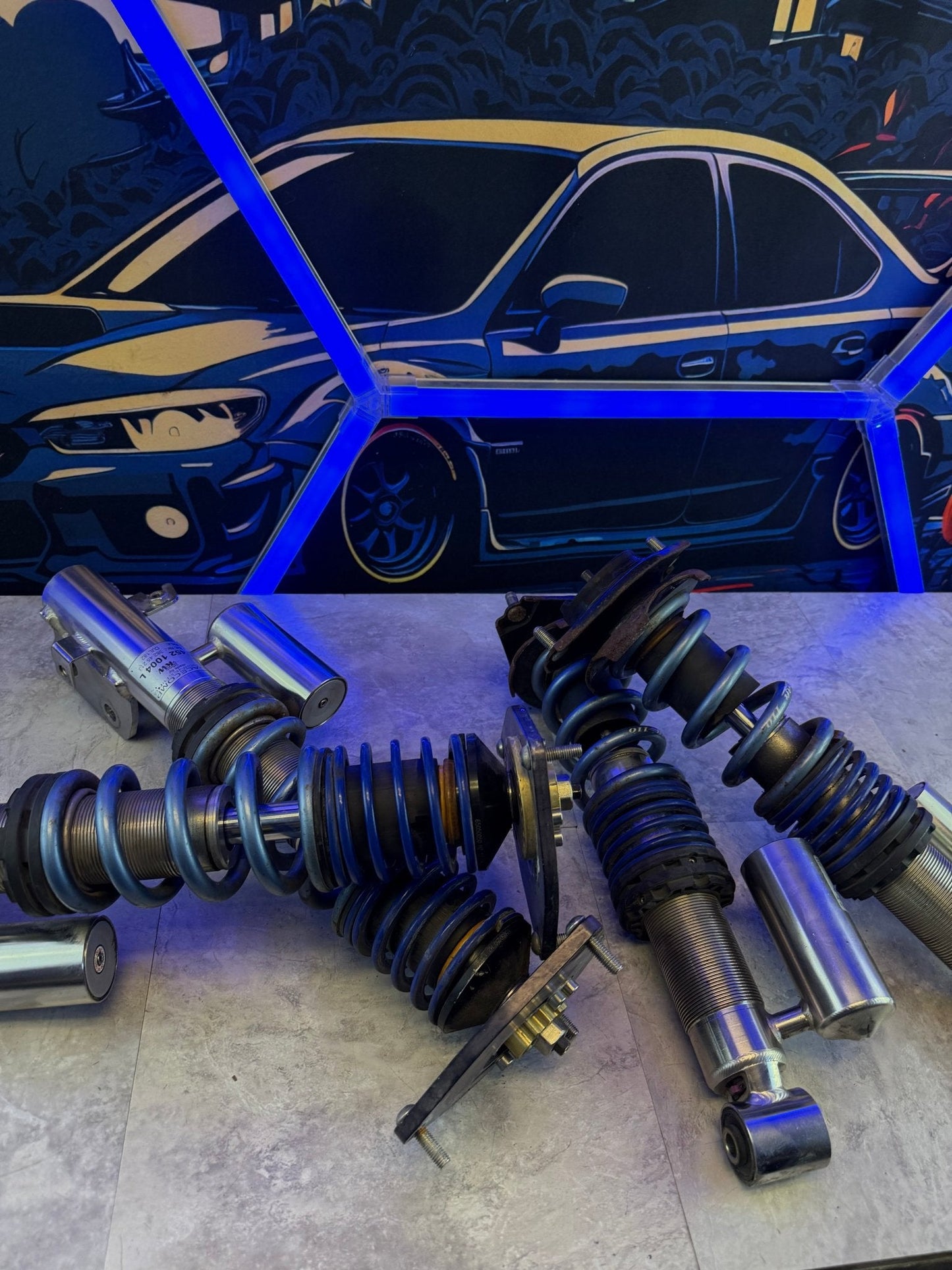 KW suspension RCE race comp engineering TARMAC 2 adjustable coilover coils coilover suspension Subaru STi 08-21 & wrx 15-21