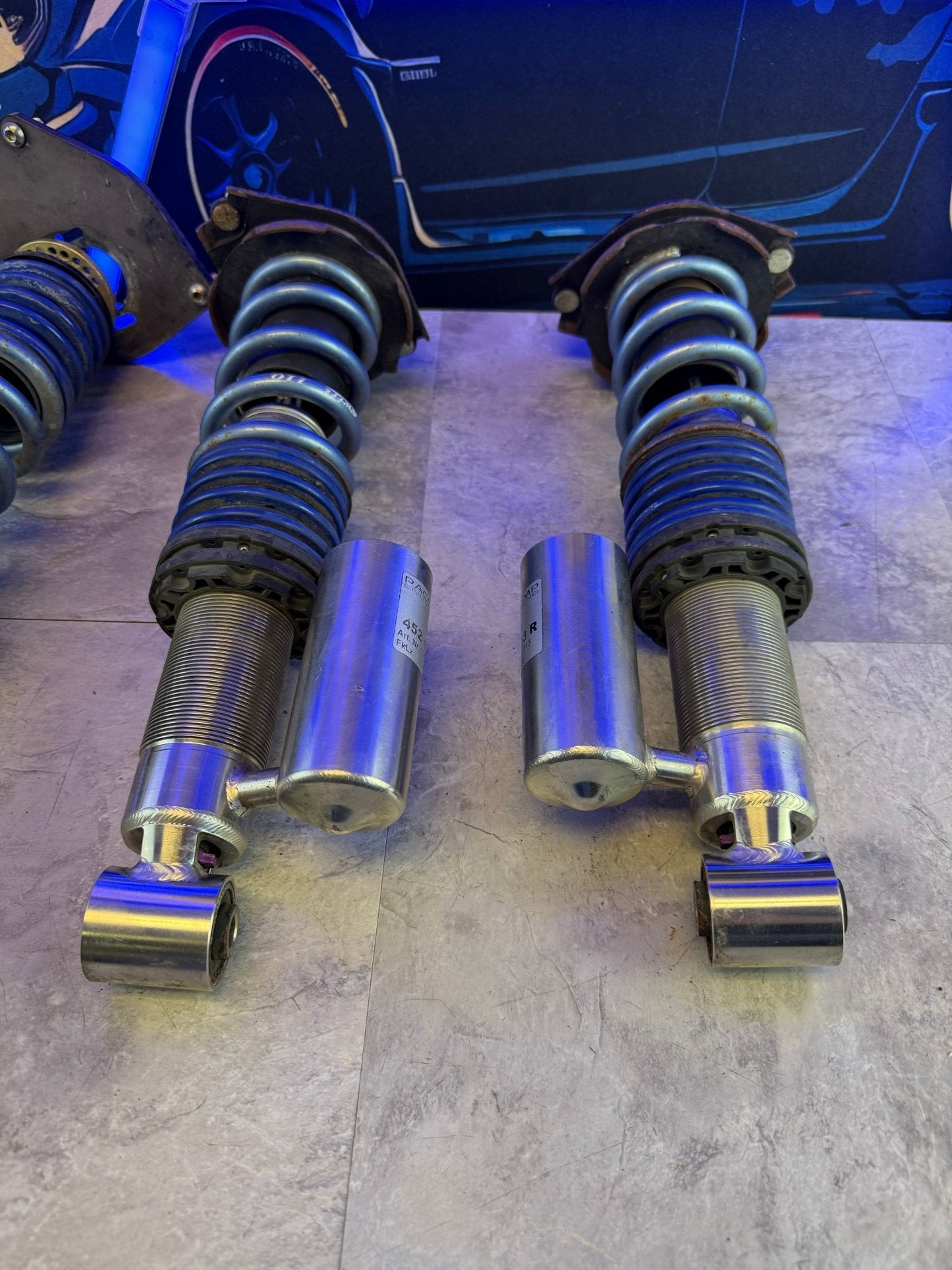 KW suspension RCE race comp engineering TARMAC 2 adjustable coilover coils coilover suspension Subaru STi 08-21 & wrx 15-21