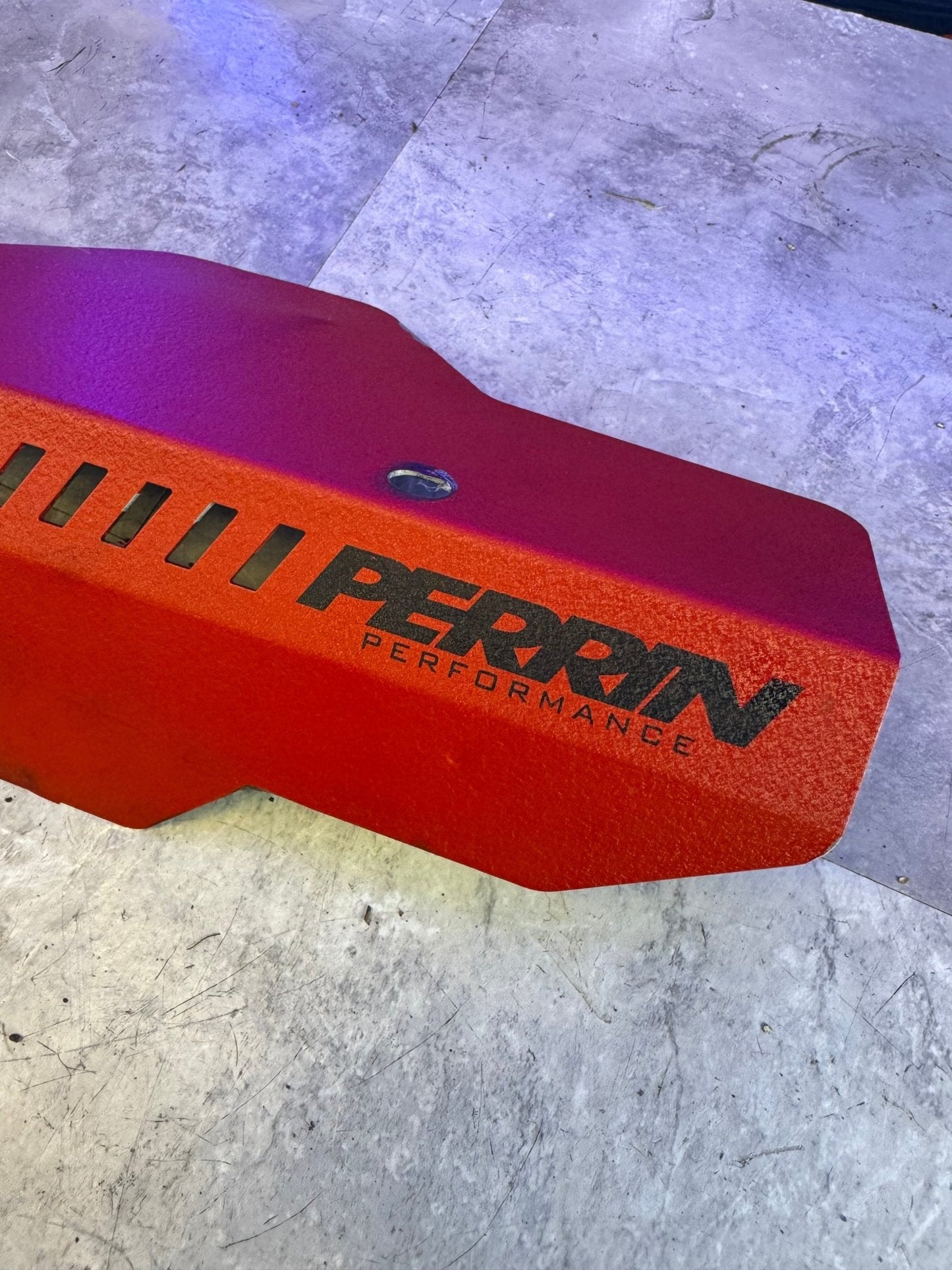 PERRIN Red Pulley Cover For Subaru Impreza WRX 02-14 WRX/04-21 STi