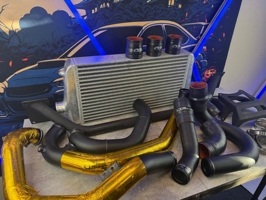 PRL Motorsports 3.5” FMIC kit 2015-2021 Subaru STi ej257 front mount intercooler