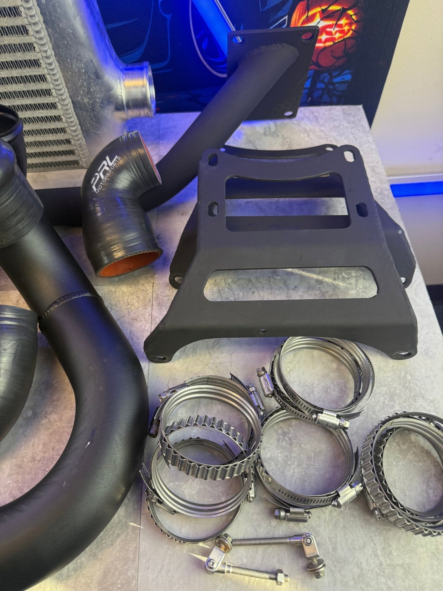 PRL Motorsports 3.5” FMIC kit 2015-2021 Subaru STi ej257 front mount intercooler