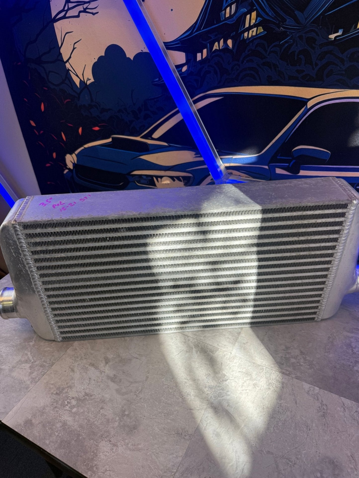 PRL Motorsports 3.5” FMIC kit 2015-2021 Subaru STi ej257 front mount intercooler