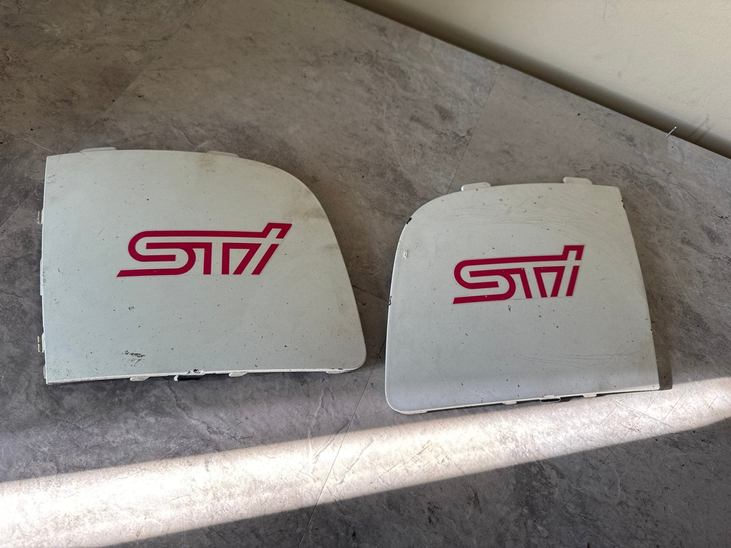 06-07 Subaru Impreza WRX STi Fog Light Bumper Covers OEM