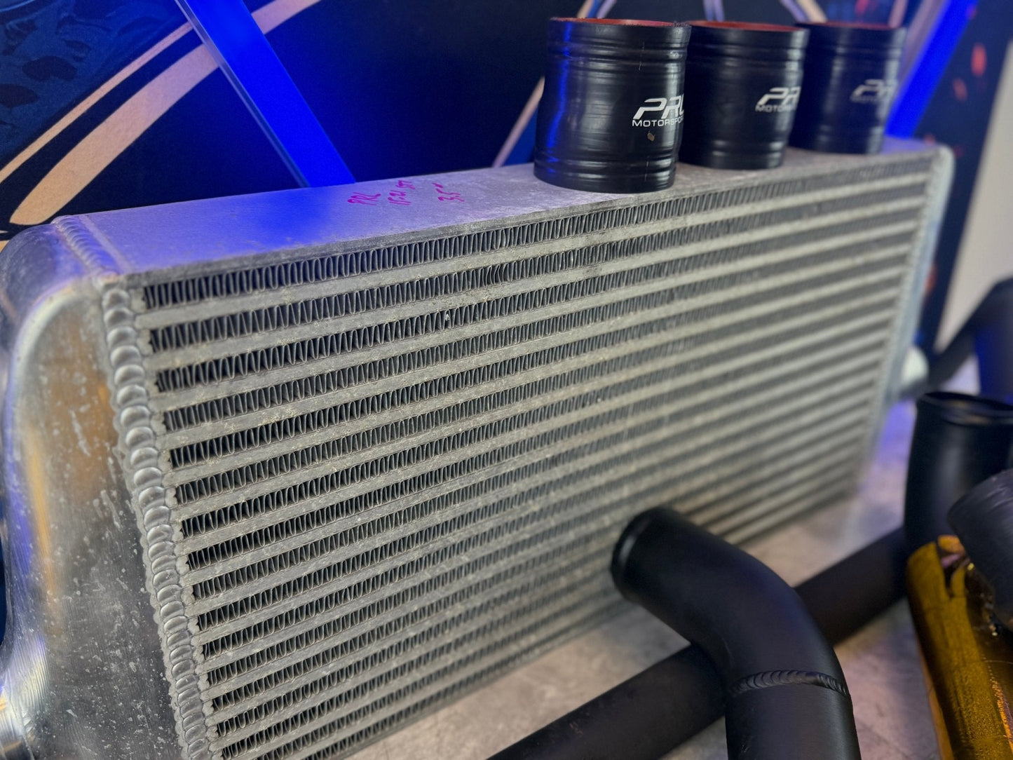 PRL Motorsports 3.5” FMIC kit 2015-2021 Subaru STi ej257 front mount intercooler