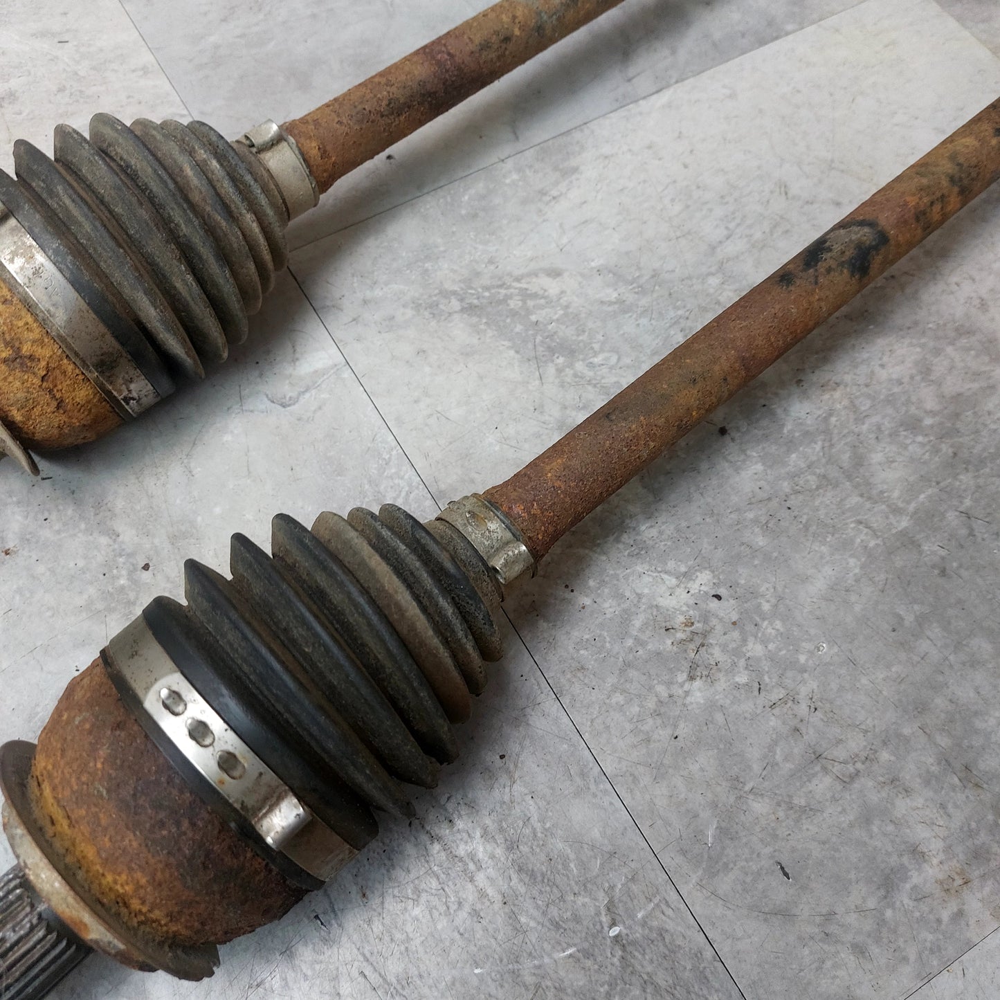 OEM 2005-2007 Subaru Impreza WRX STi Front Axle Pair