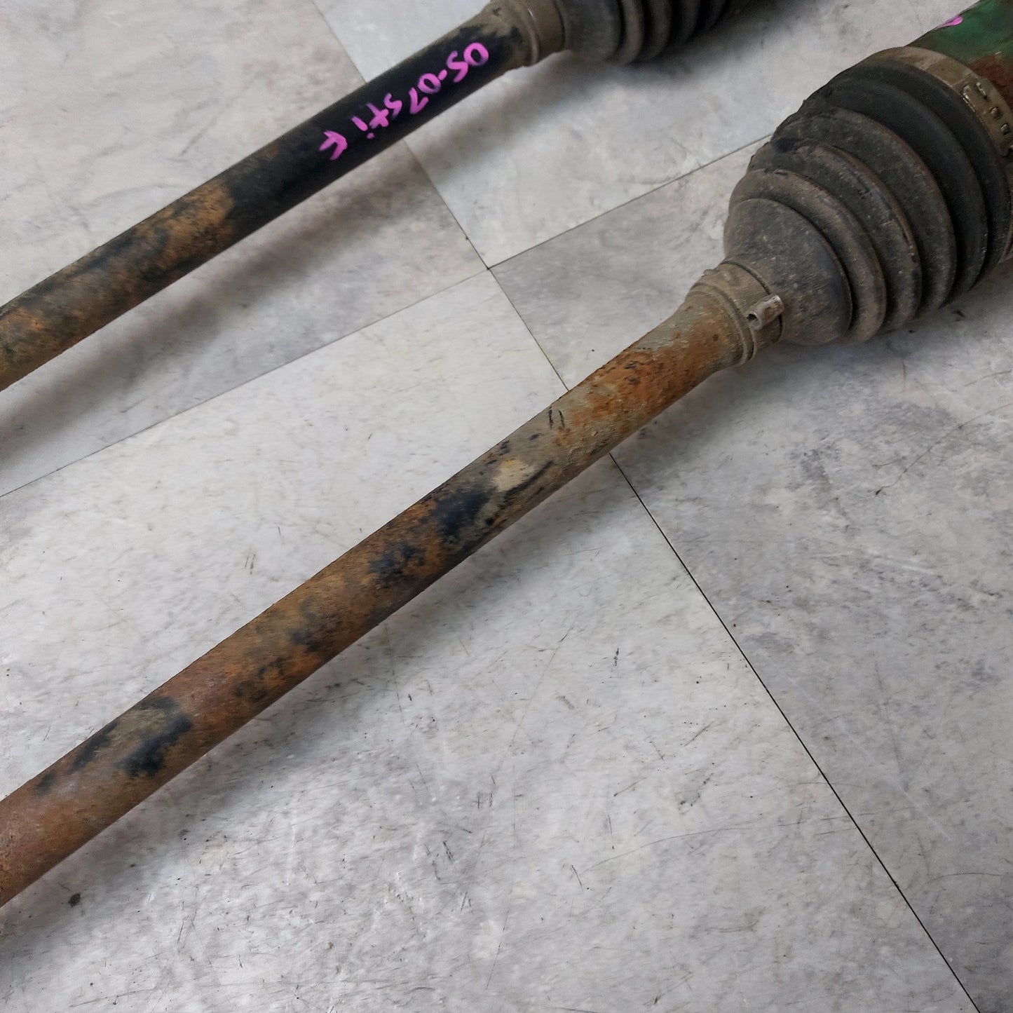 OEM 2005-2007 Subaru Impreza WRX STi Front Axle Pair