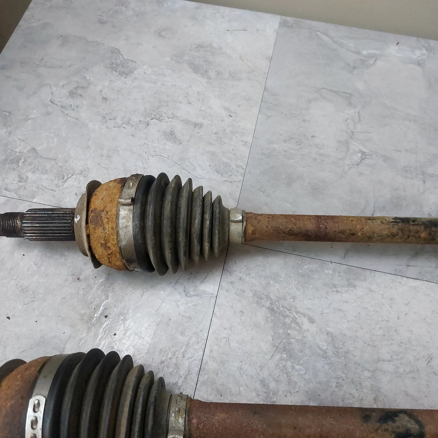 OEM 2005-2007 Subaru Impreza WRX STi Front Axle Pair