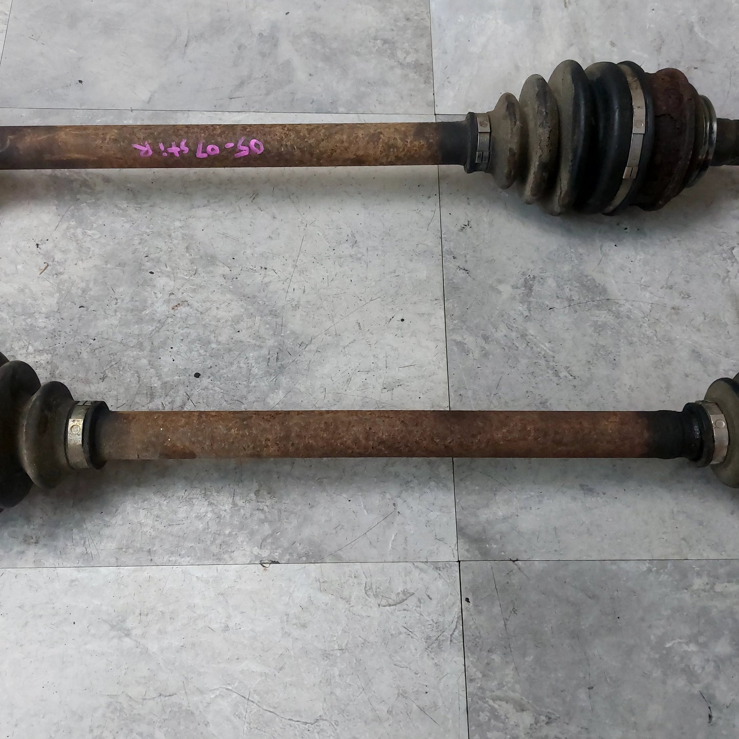 OEM 2005-2007 Subaru Impreza WRX STi Rear Axle Pair