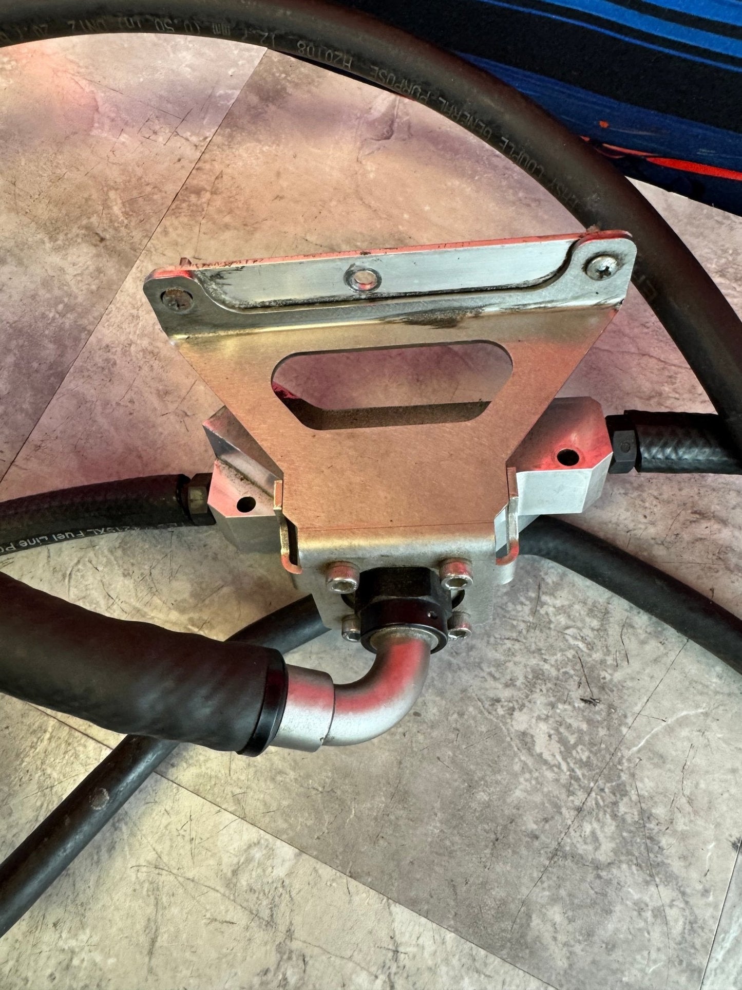 Killer B Air/Oil Separator AOS And Killer B Oil Control Control Valve System With Hoses For 08-21 Subaru WRX STi