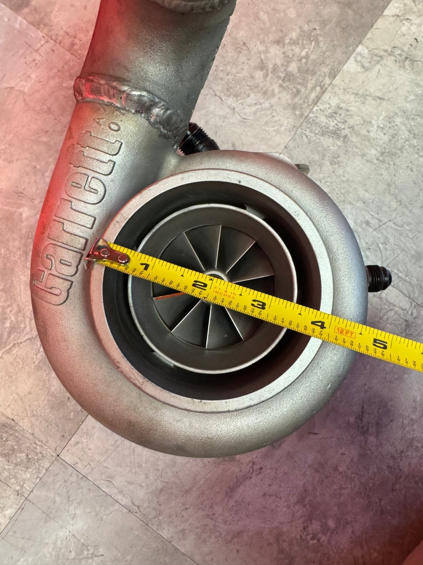 Garrett GTX3582R GEN2 66mm Billet Compressor Wheel Ball Bearing V-Band 900 HP Capability