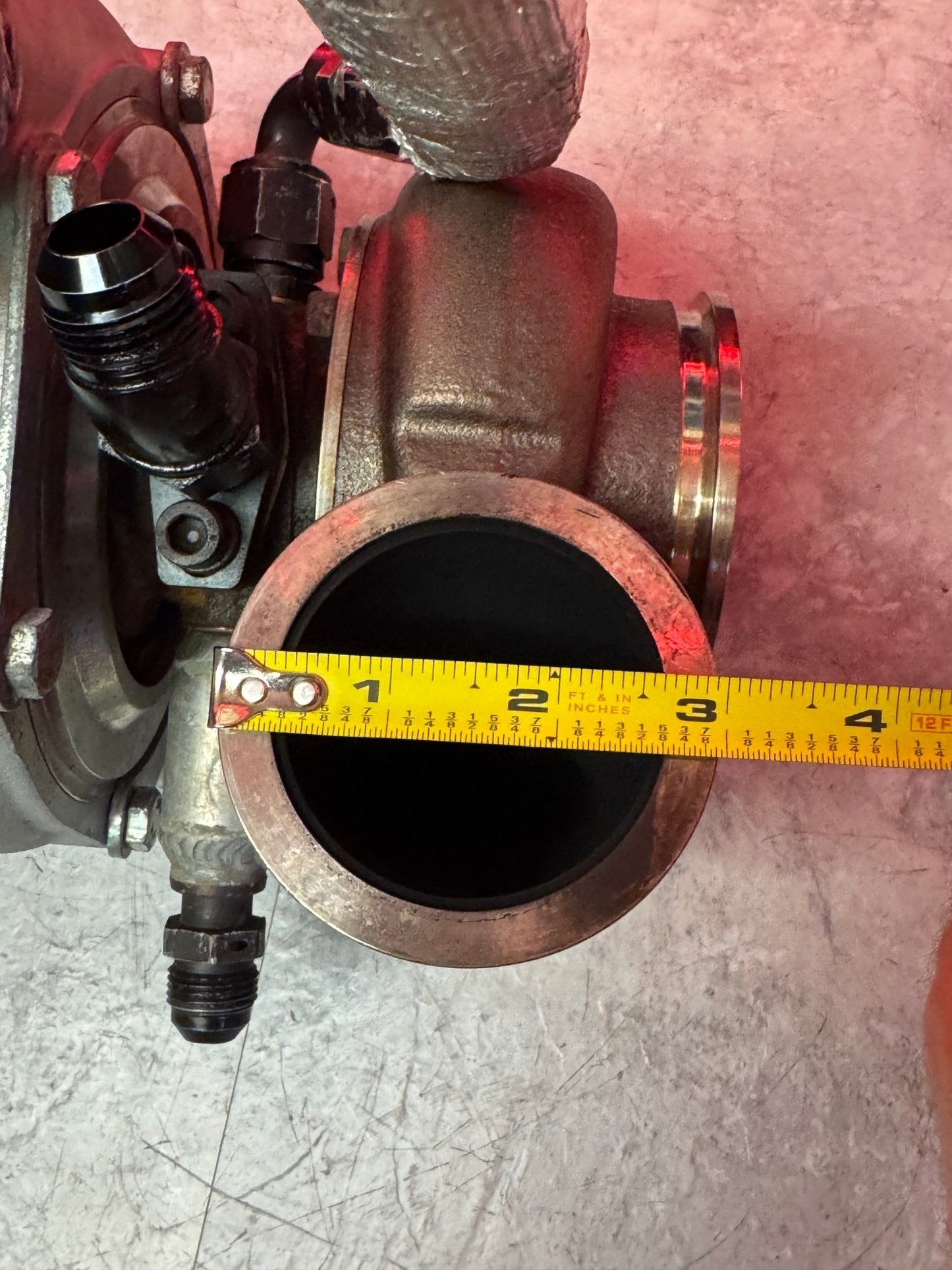 Garrett GTX3582R GEN2 66mm Billet Compressor Wheel Ball Bearing V-Band 900 HP Capability