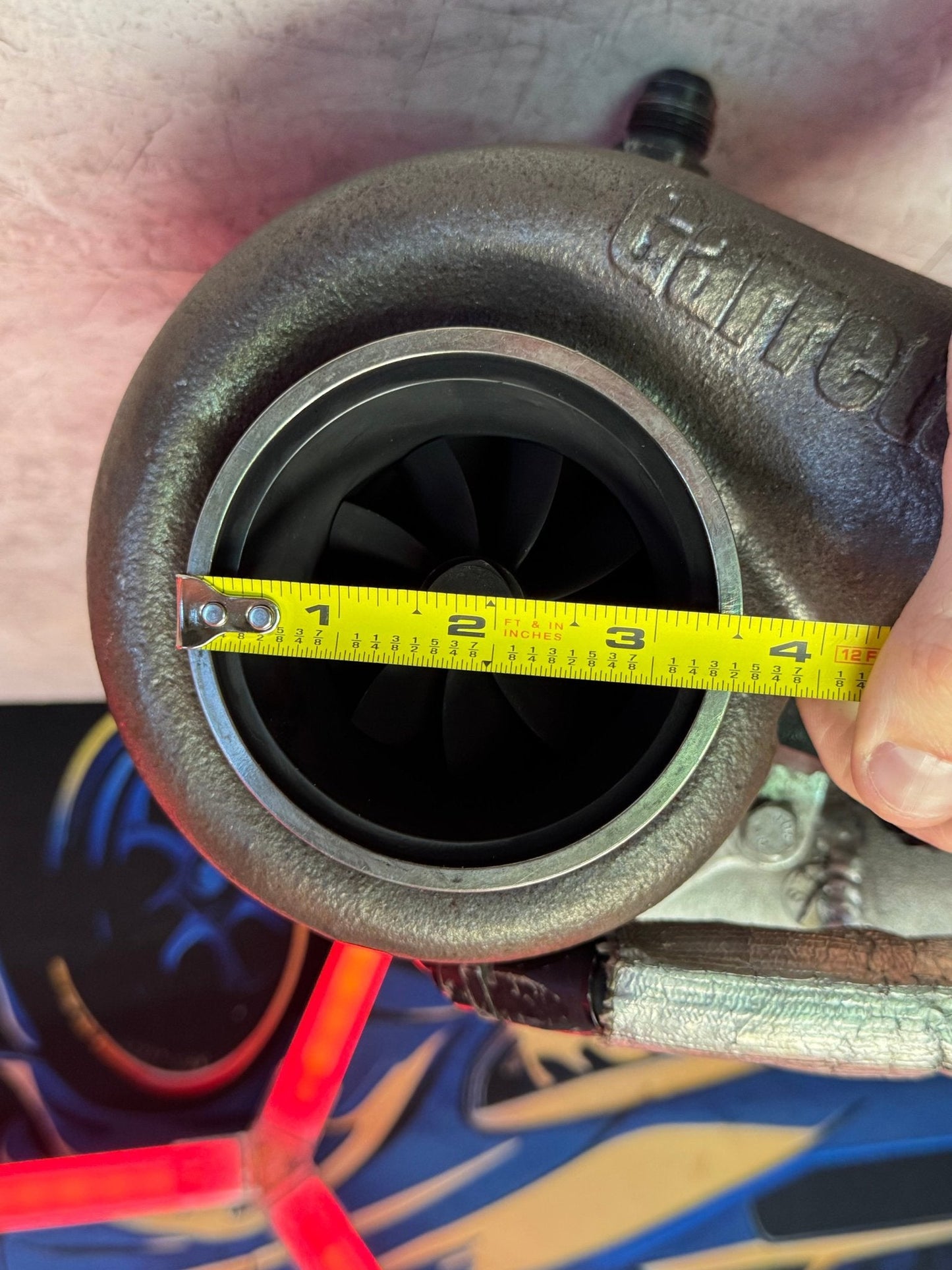 Garrett GTX3582R GEN2 66mm Billet Compressor Wheel Ball Bearing V-Band 900 HP Capability