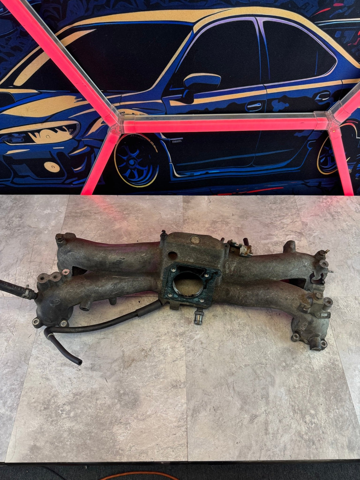 2002-2003 Subaru Impreza WRX Intake OEM Manifold Drive By Cable