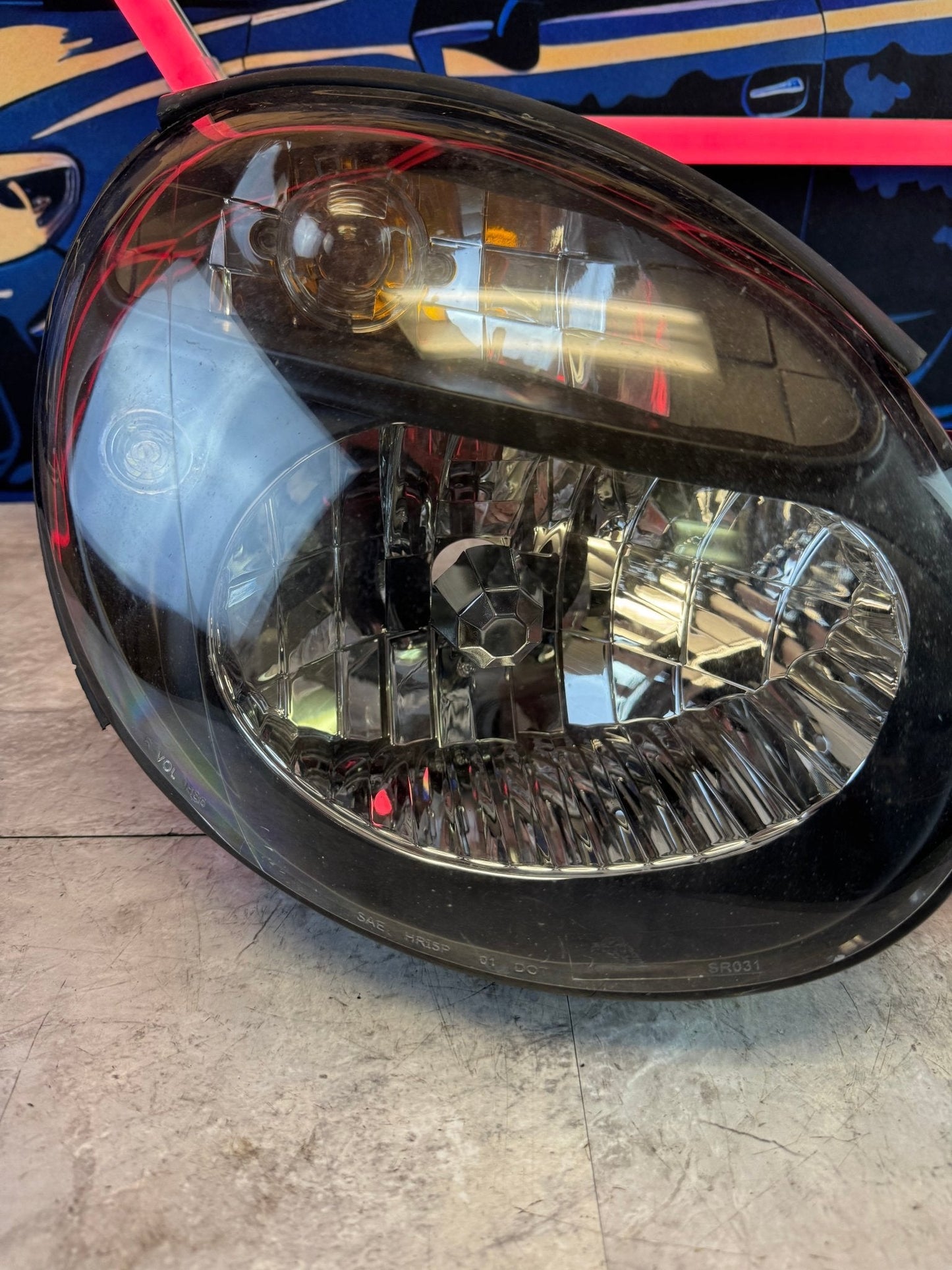 Subaru Aftermarket Depot Headlight Assembly RH Passenger For 02-03 Subaru Impreza