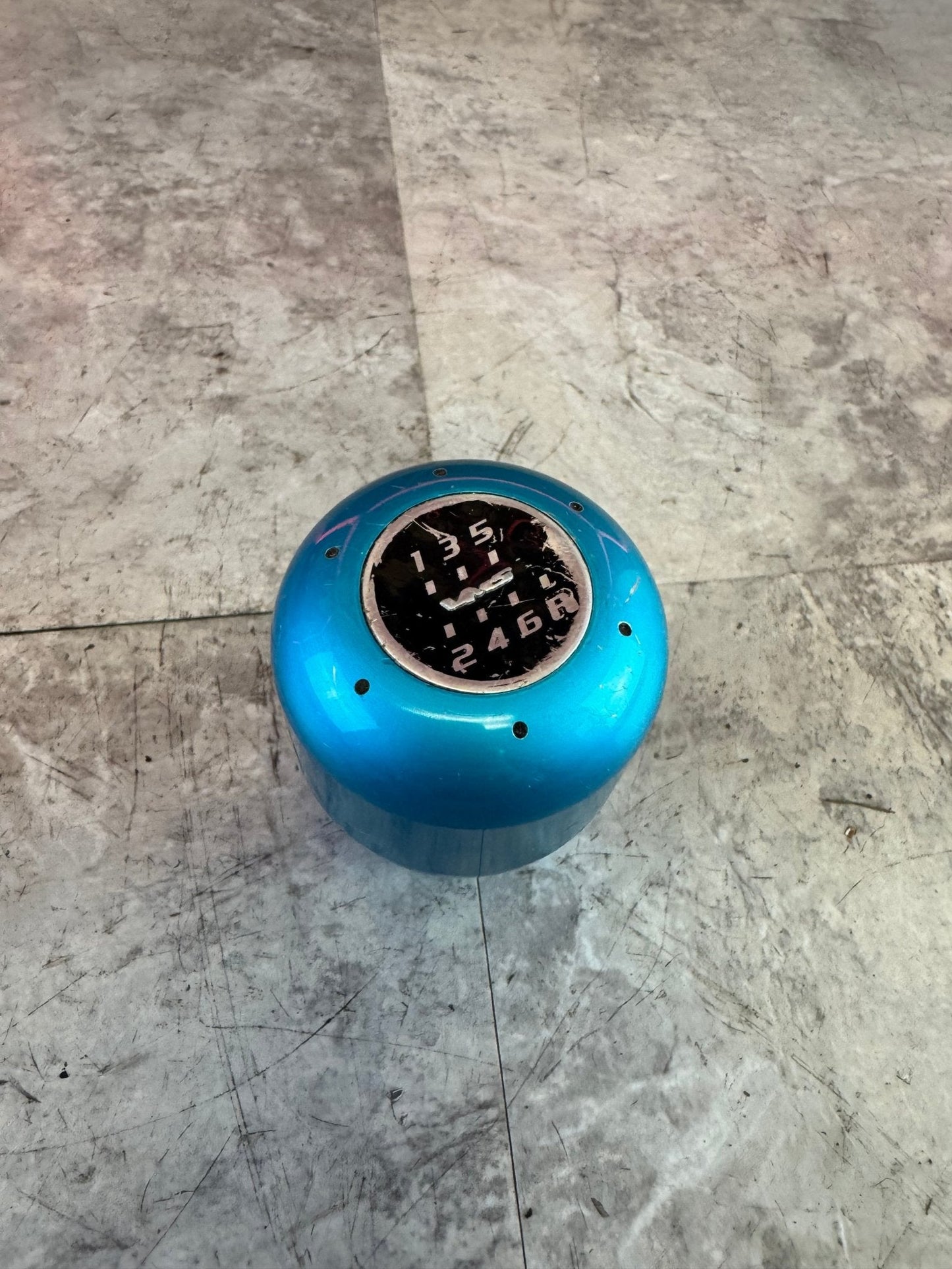 RARE VMS Racing 6 Speed Blue Shift Knob