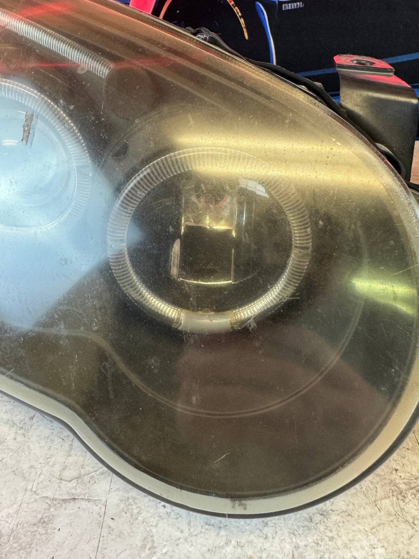 Subaru Aftermarket Halo Headlights For Subaru 04-05 WRX STi PAIR