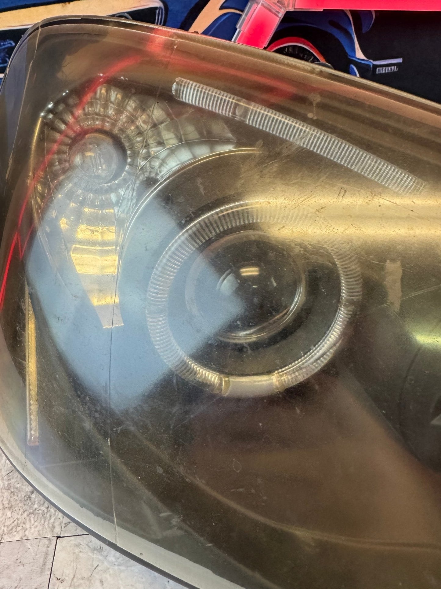 Subaru Aftermarket Halo Headlights For Subaru 04-05 WRX STi PAIR