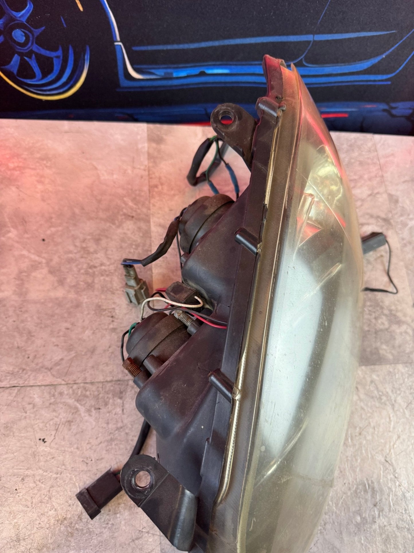 Subaru Aftermarket Halo Headlights For Subaru 04-05 WRX STi PAIR