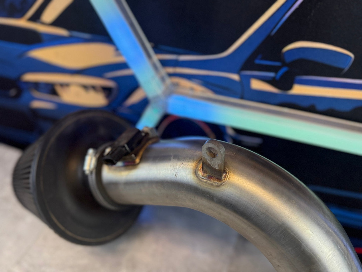 MAP performance raw ss intake 2015-2021 STi Subaru ej257 w/ filter & oem denso maf sensor