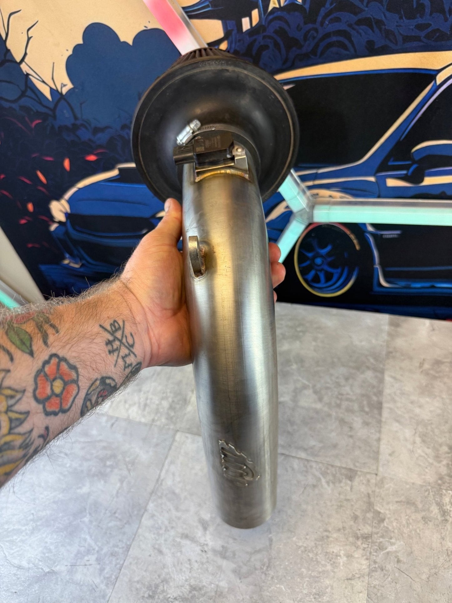 MAP performance raw ss intake 2015-2021 STi Subaru ej257 w/ filter & oem denso maf sensor