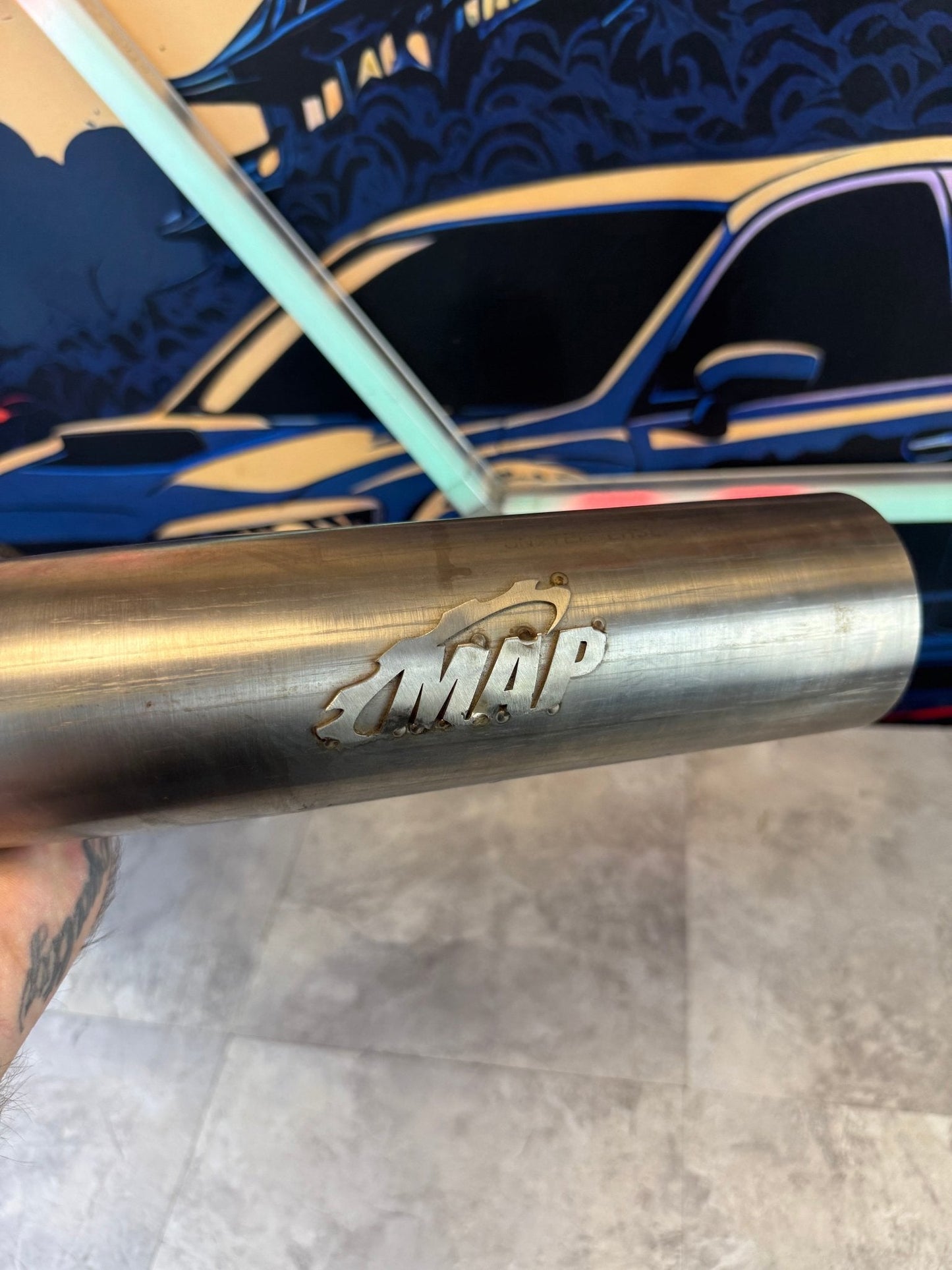 MAP performance raw ss intake 2015-2021 STi Subaru ej257 w/ filter & oem denso maf sensor