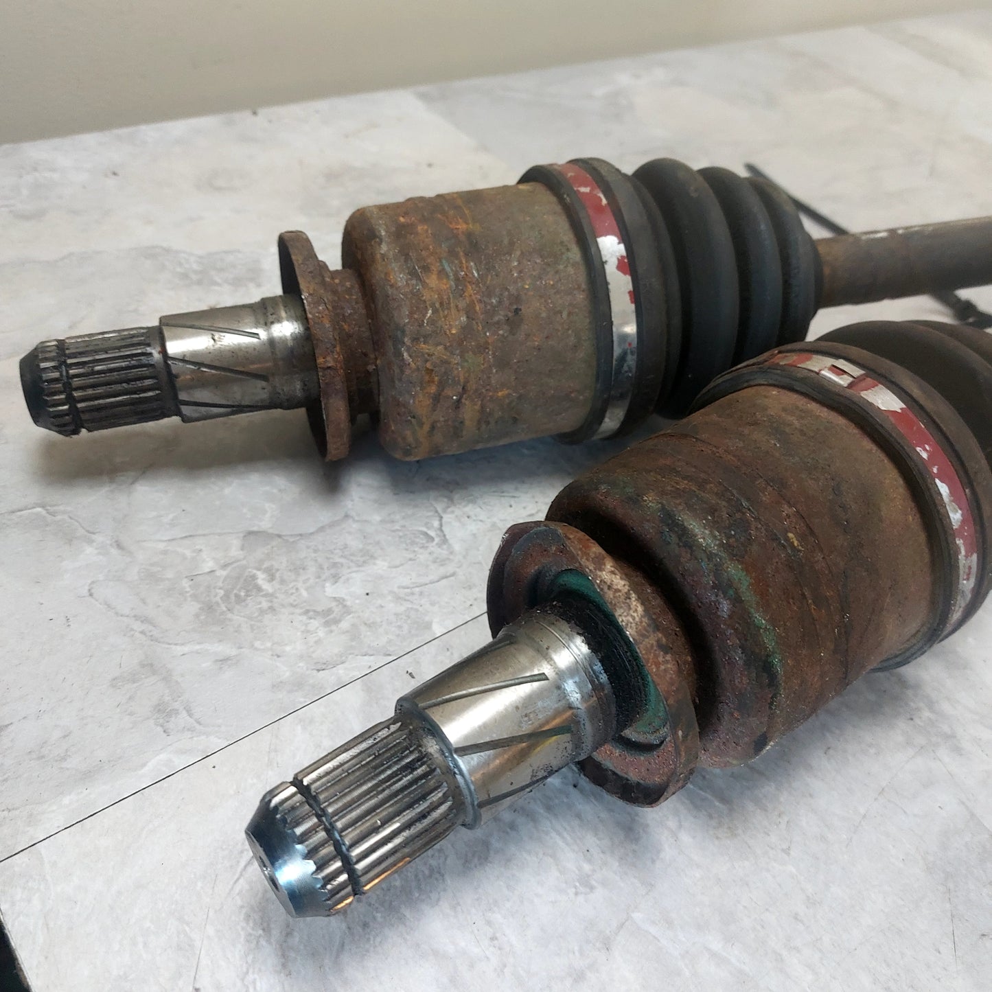 OEM 2002-2007 Subaru Impreza WRX Rear Axle Pair LH RH