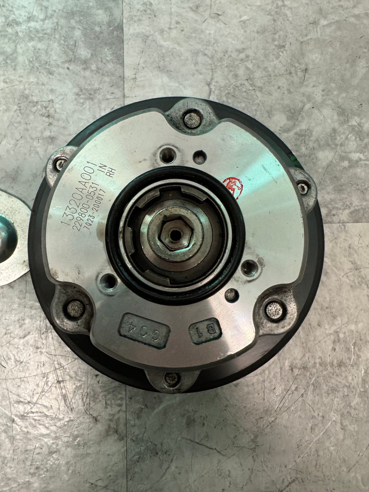 OEM Subaru 04-21 Subaru WRX STi Intake Right RH Intake Cam Gear 13320AA001 With Cover And Bolt