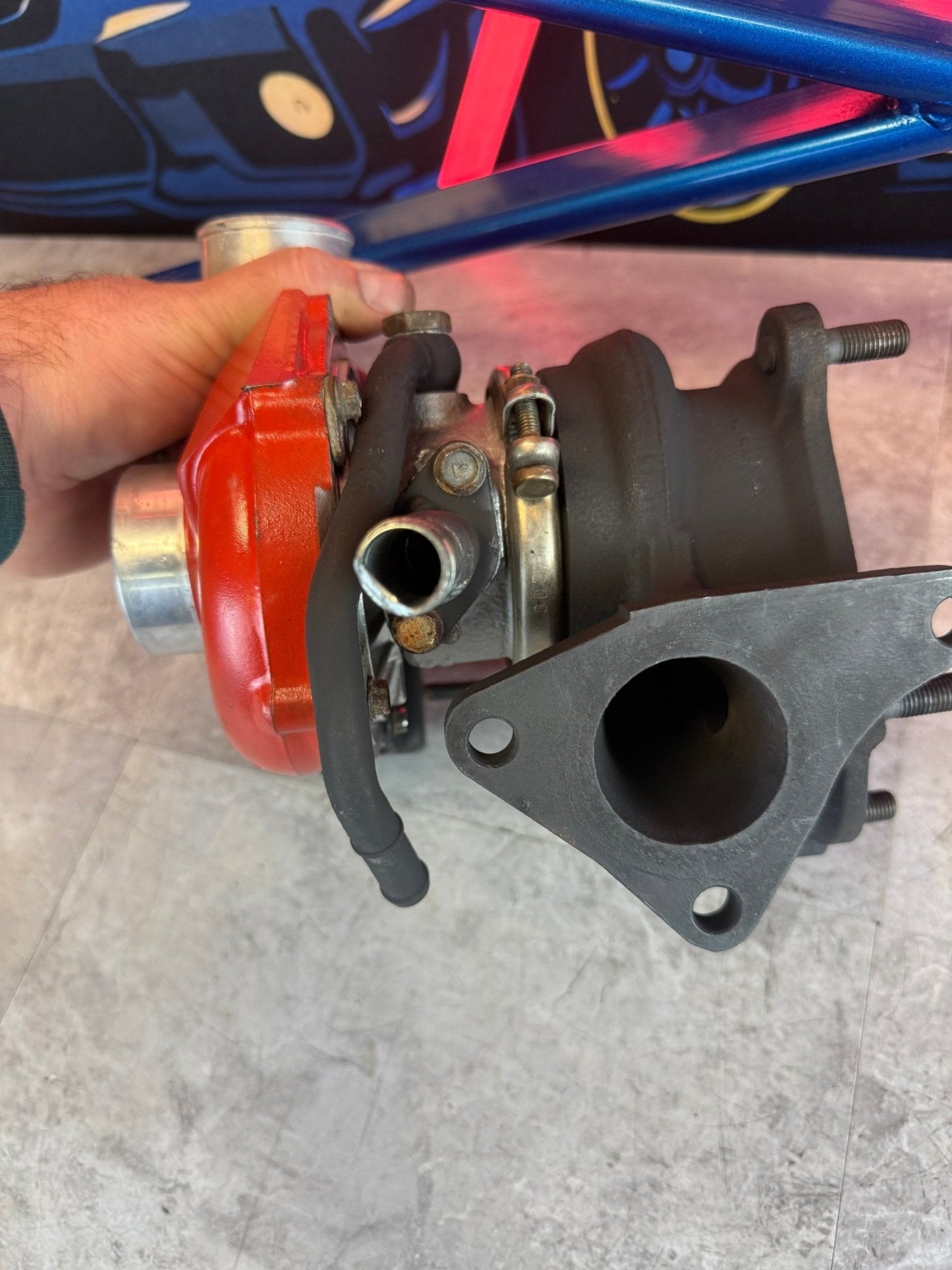 HCFI VF39 VF STi vf 48 billet 10 BLADE Subaru STi turbo turbocharger for 02-07 WRX