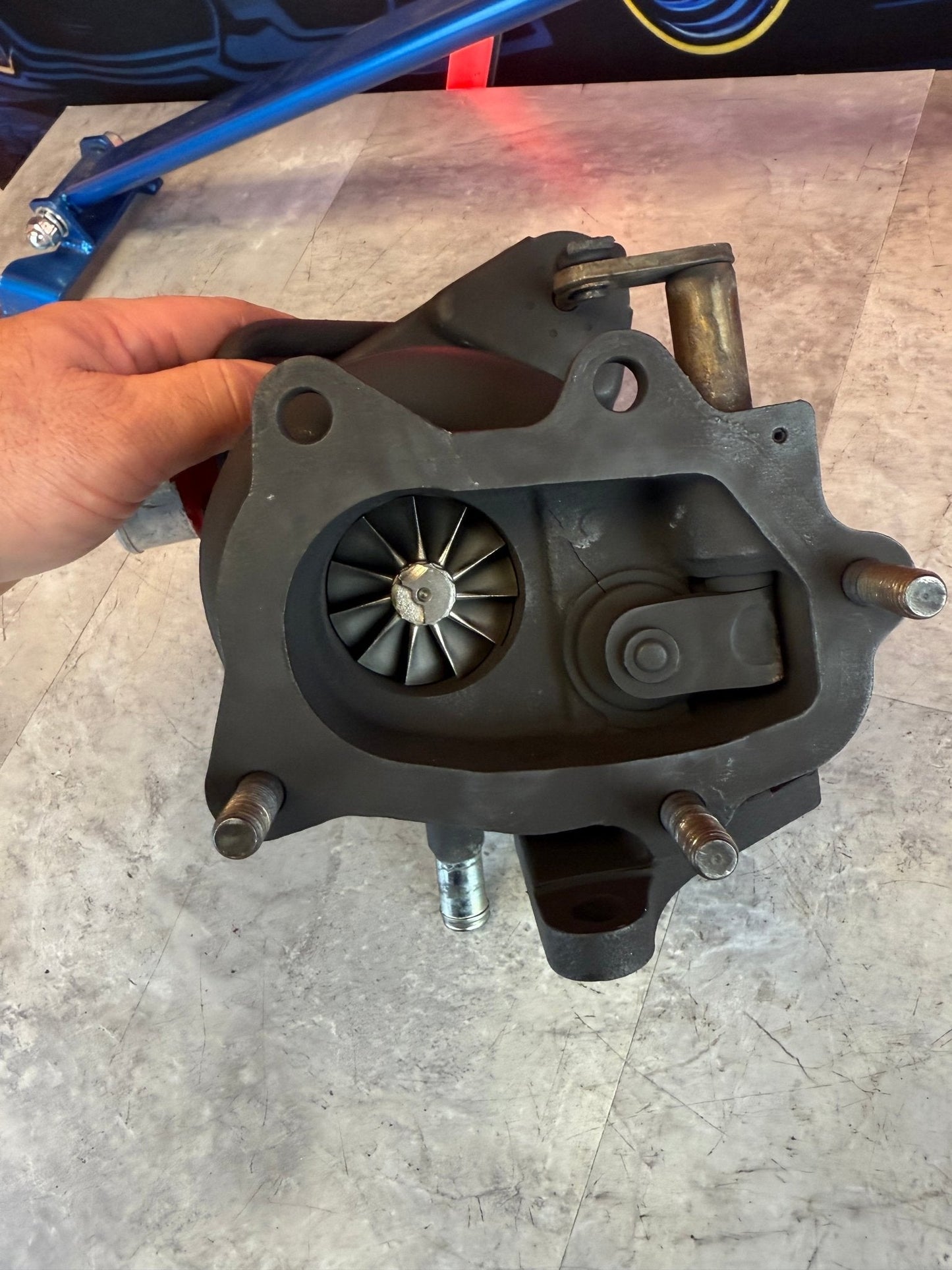 HCFI VF39 VF STi vf 48 billet 10 BLADE Subaru STi turbo turbocharger for 02-07 WRX