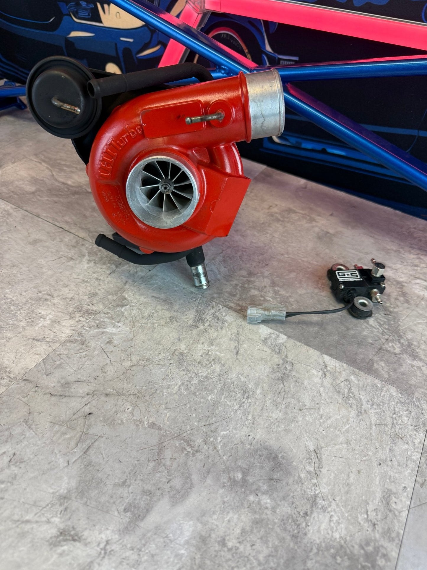 HCFI VF39 VF STi vf 48 billet 10 BLADE Subaru STi turbo turbocharger for 02-07 WRX