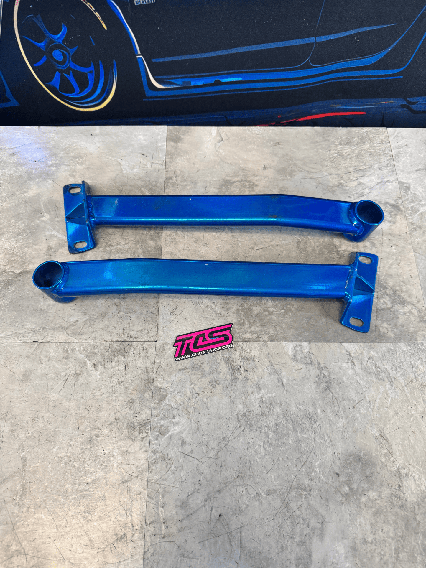 Cusco Rear Lower Power Brace For 02-07 WRX/04-07 STi Pair