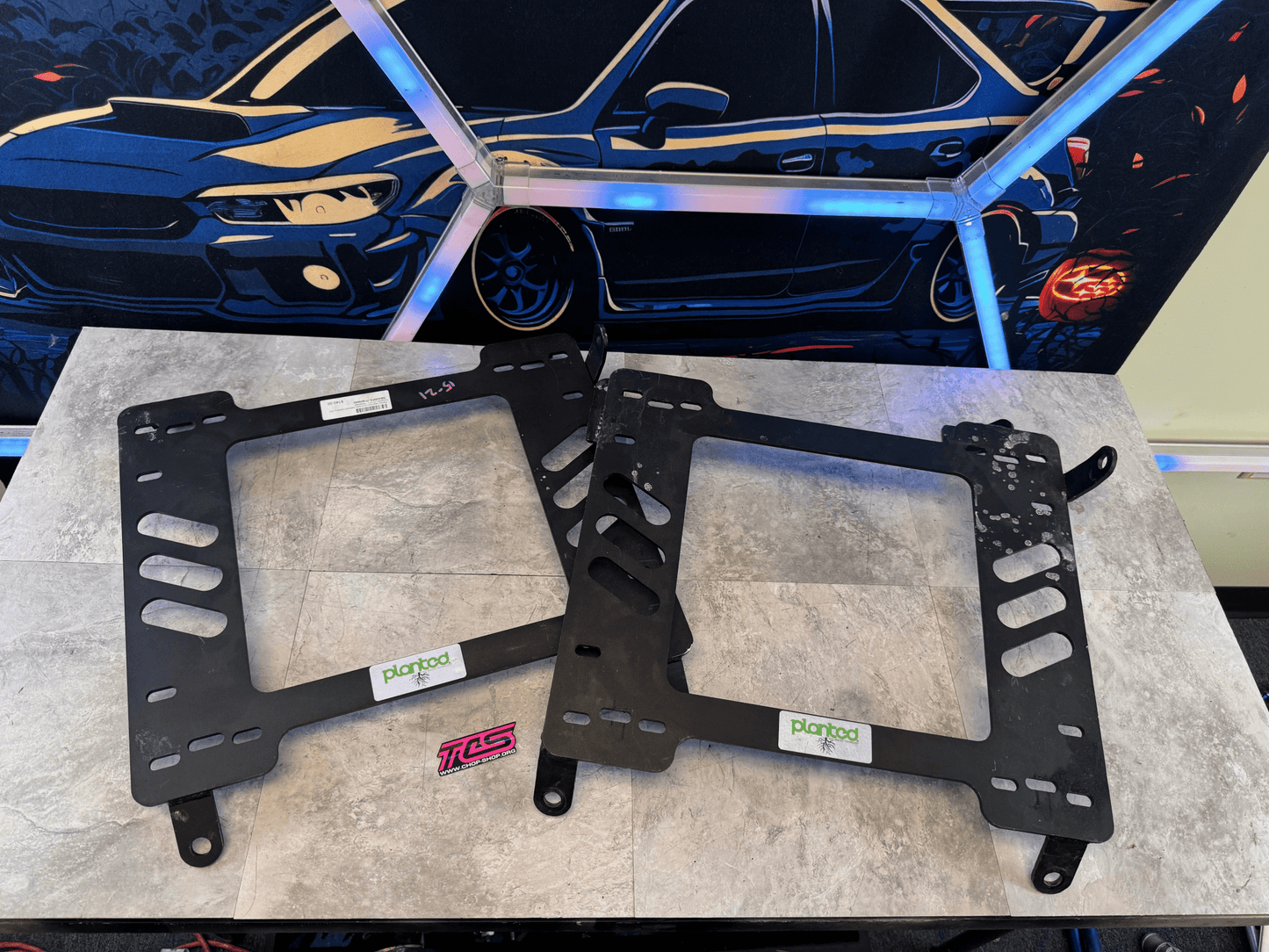 Planted Seat Bracket For Subaru 15-21 WRX/STi Driver And Passenger Side Pair